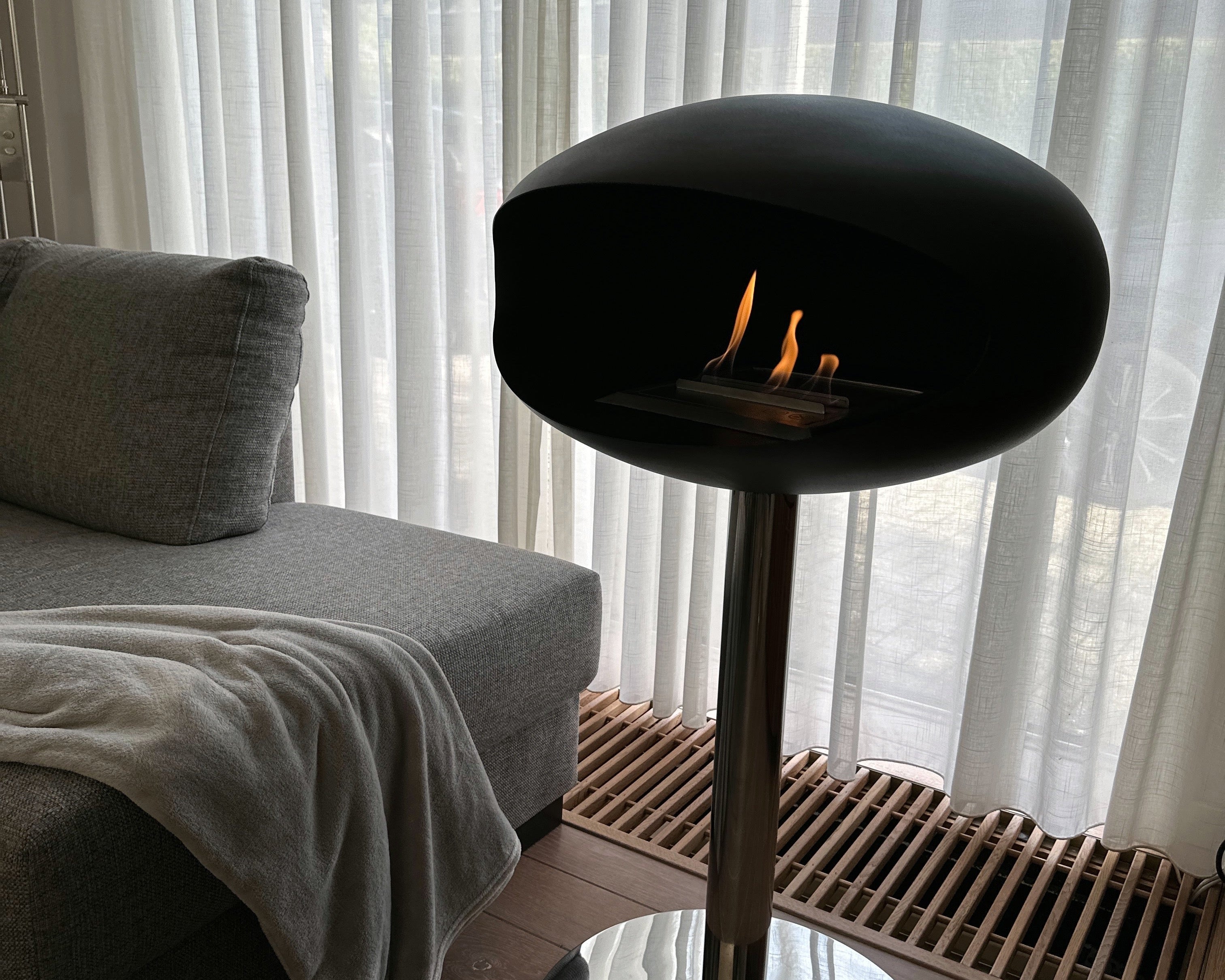 Geeft een bio ethanol Haard Warmte?