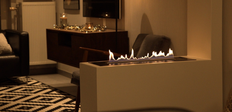 Ruikt een bio ethanol haard