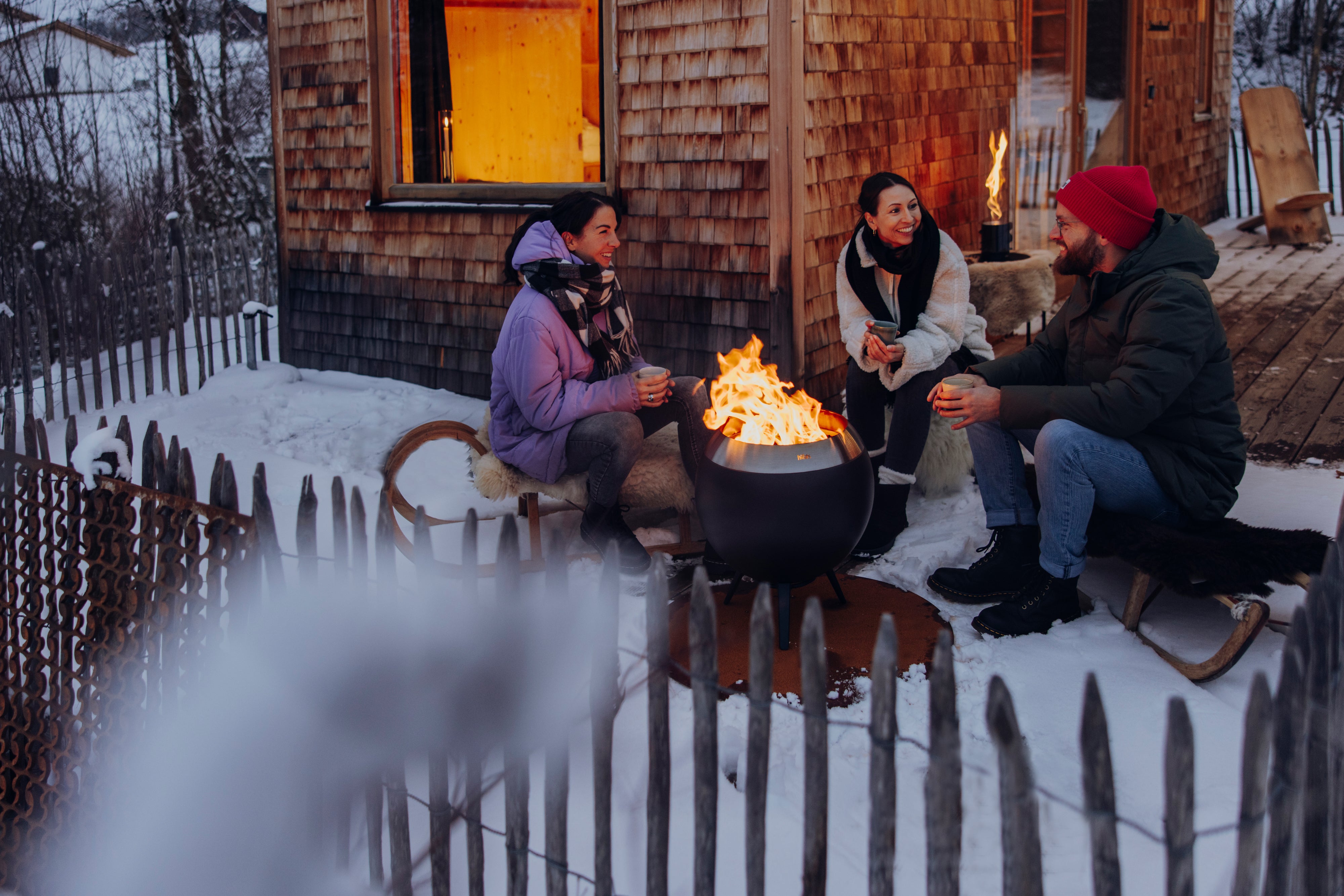 höfats MOON 45 Plancha Grillset Hoog