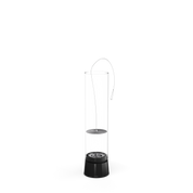 Bio-ethanol Tafelhaard SPIN air 900 Zwart Emaille