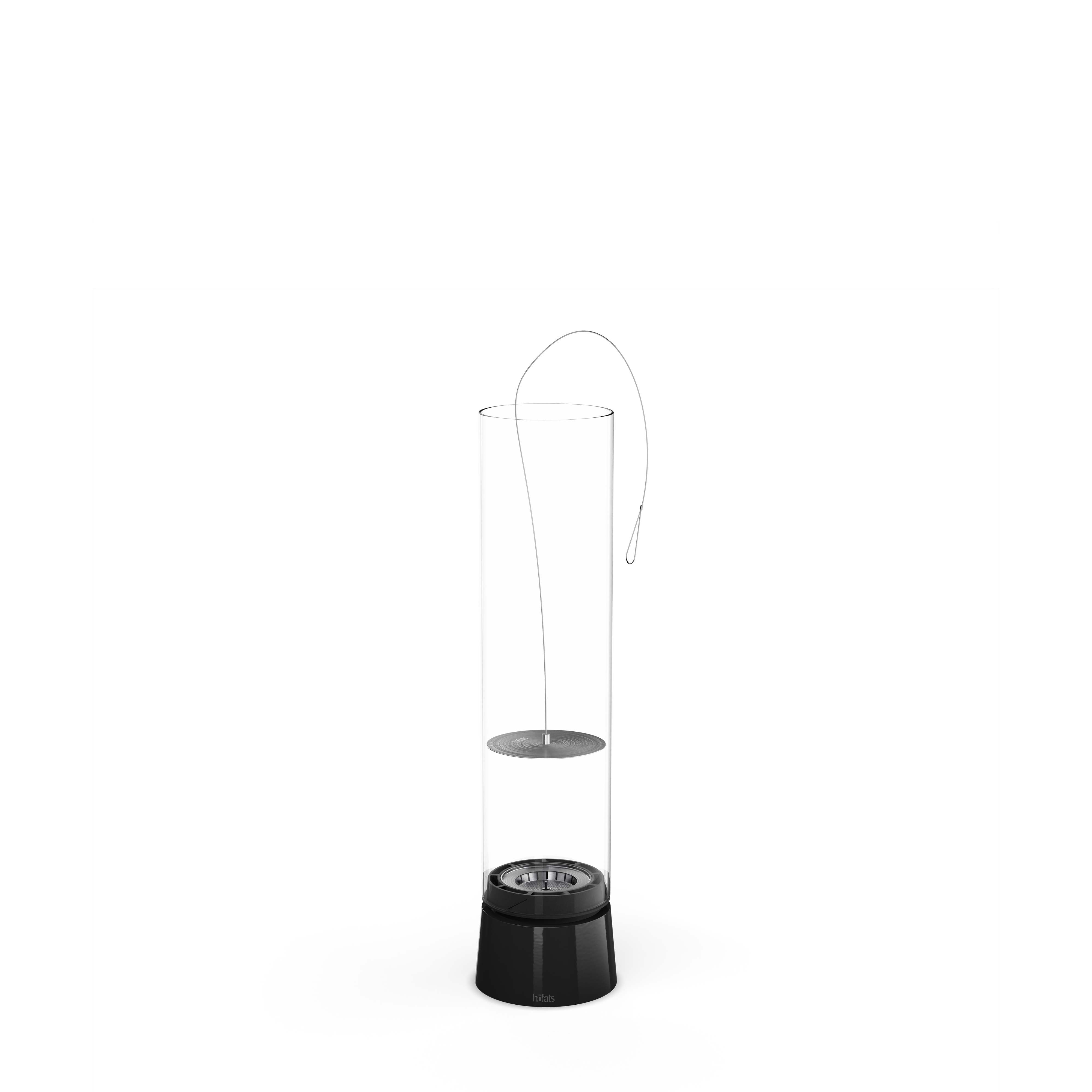 Bio-ethanol Tafelhaard SPIN air 900 Zwart Emaille