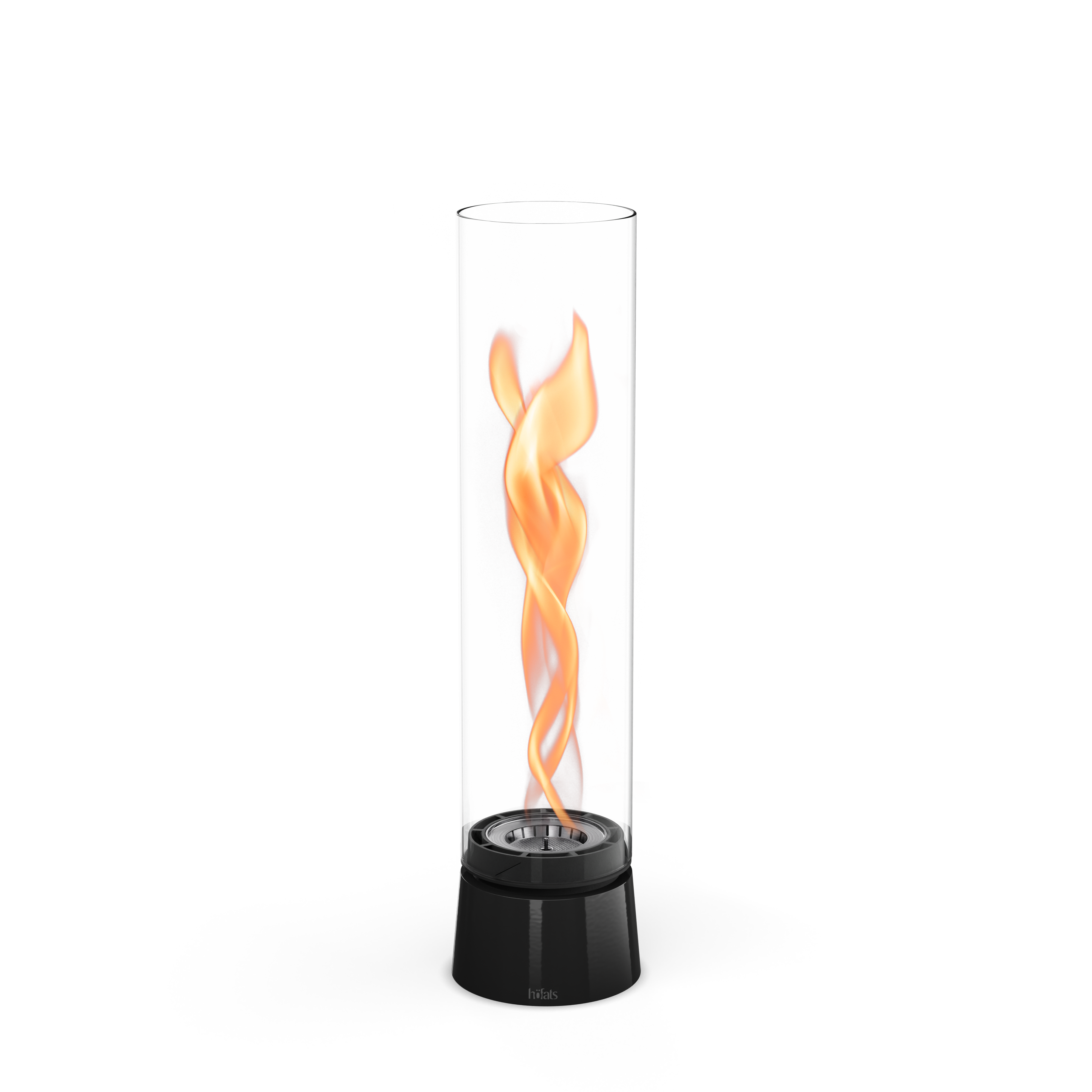 Bio-ethanol Tafelhaard SPIN air 1200 Zwart Emaille