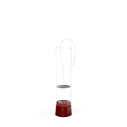 Bio-ethanol Tafelhaard SPIN air 900 Rood Emaille