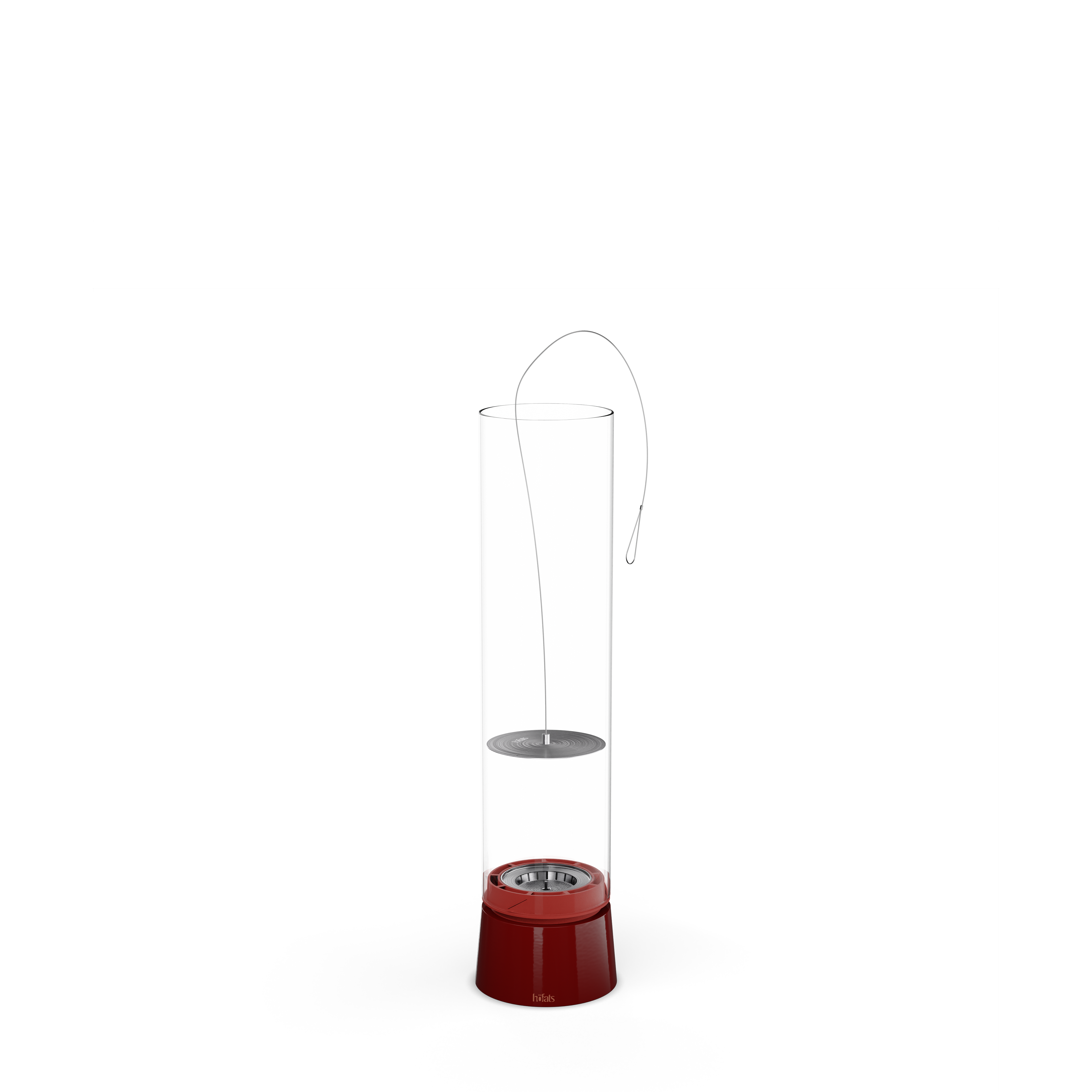 Bio-ethanol Tafelhaard SPIN air 900 Rood Emaille