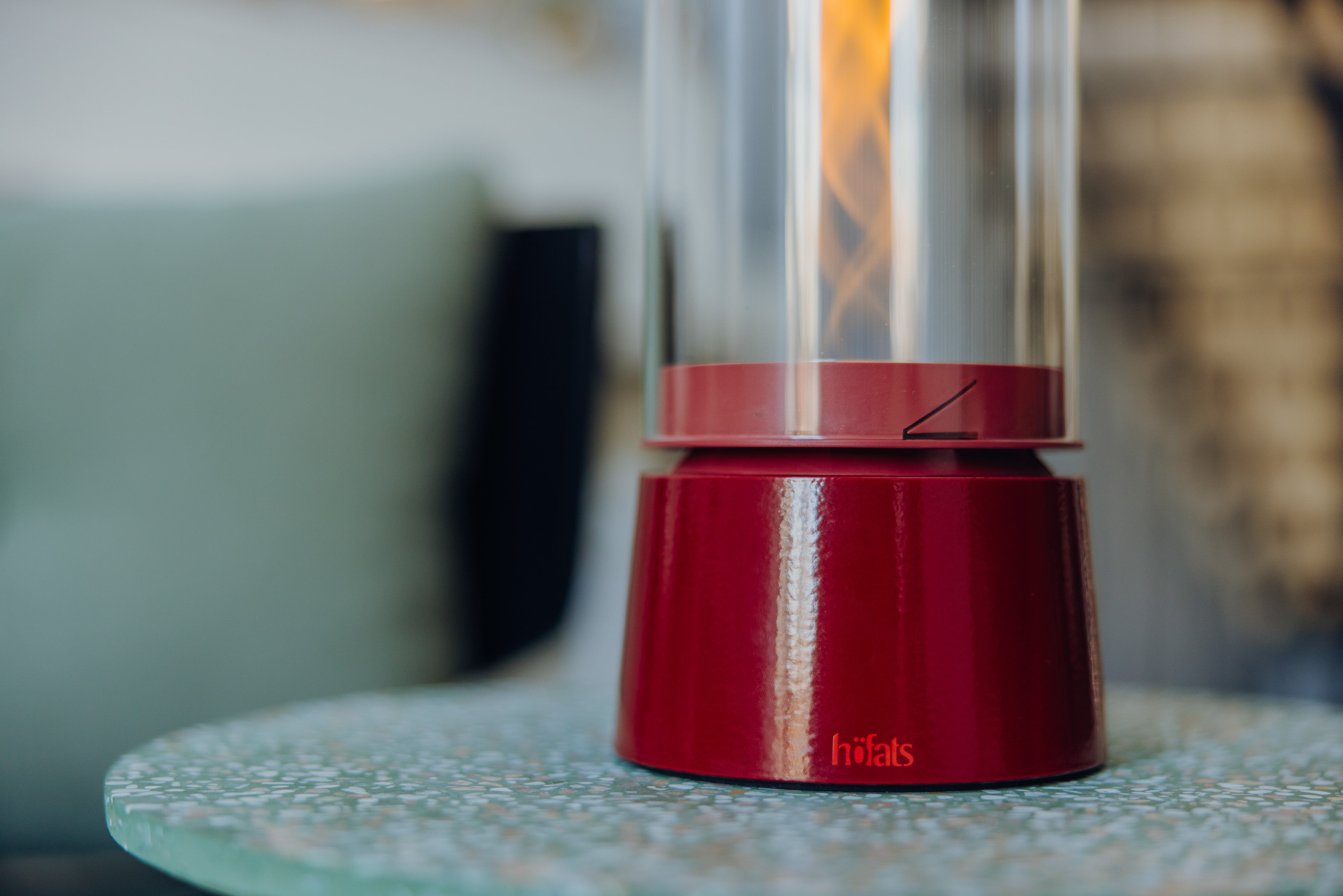 Bio-ethanol Tafelhaard SPIN air 1200 Rood Emaille