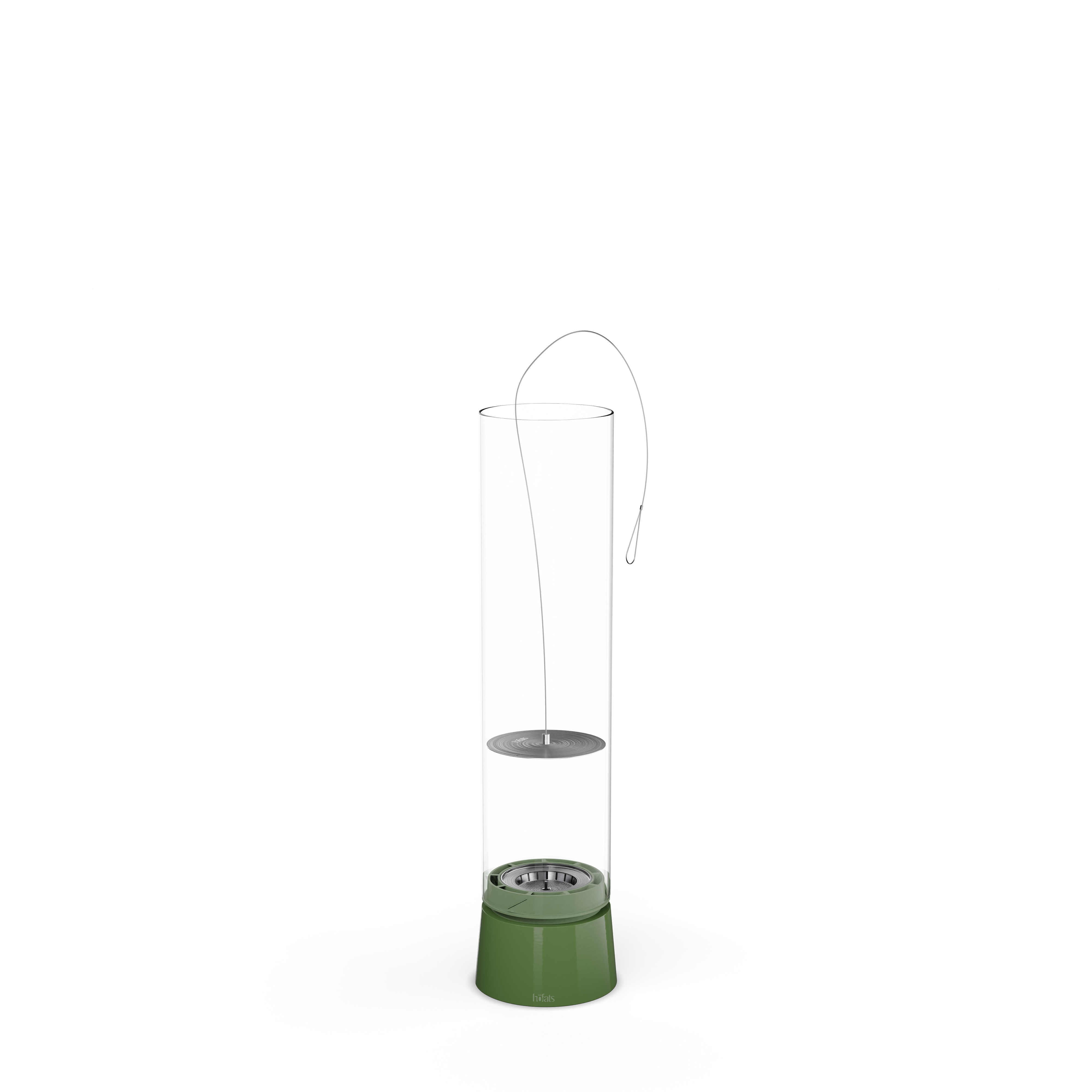 Bio-ethanol Tafelhaard SPIN air 900 Groen Emaille