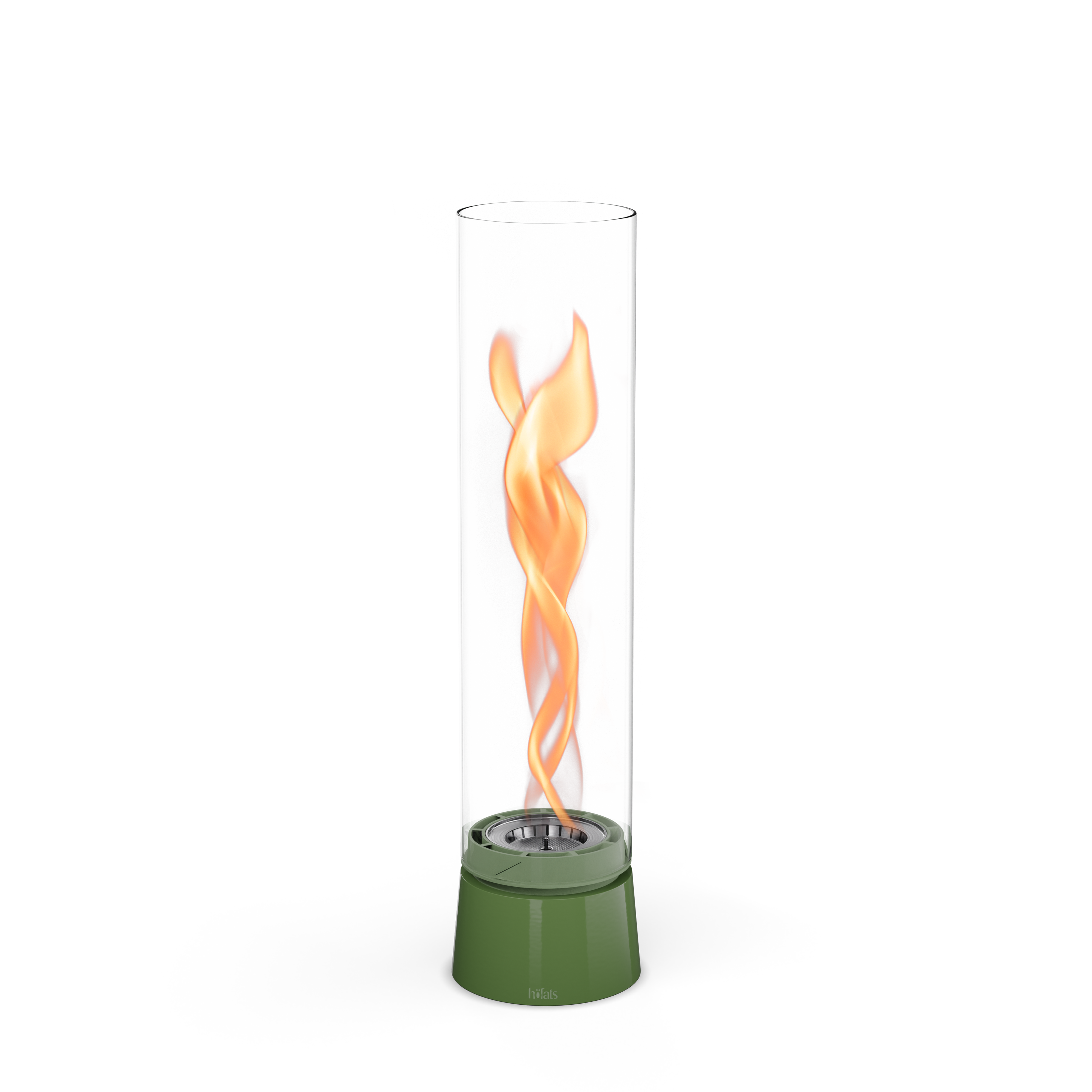 Bio-ethanol Tafelhaard SPIN air 1200 Groen Emaille