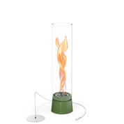 Bio-ethanol Tafelhaard SPIN air 1200 Groen Emaille