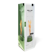 Bio-ethanol Tafelhaard SPIN air 1200 Groen Emaille