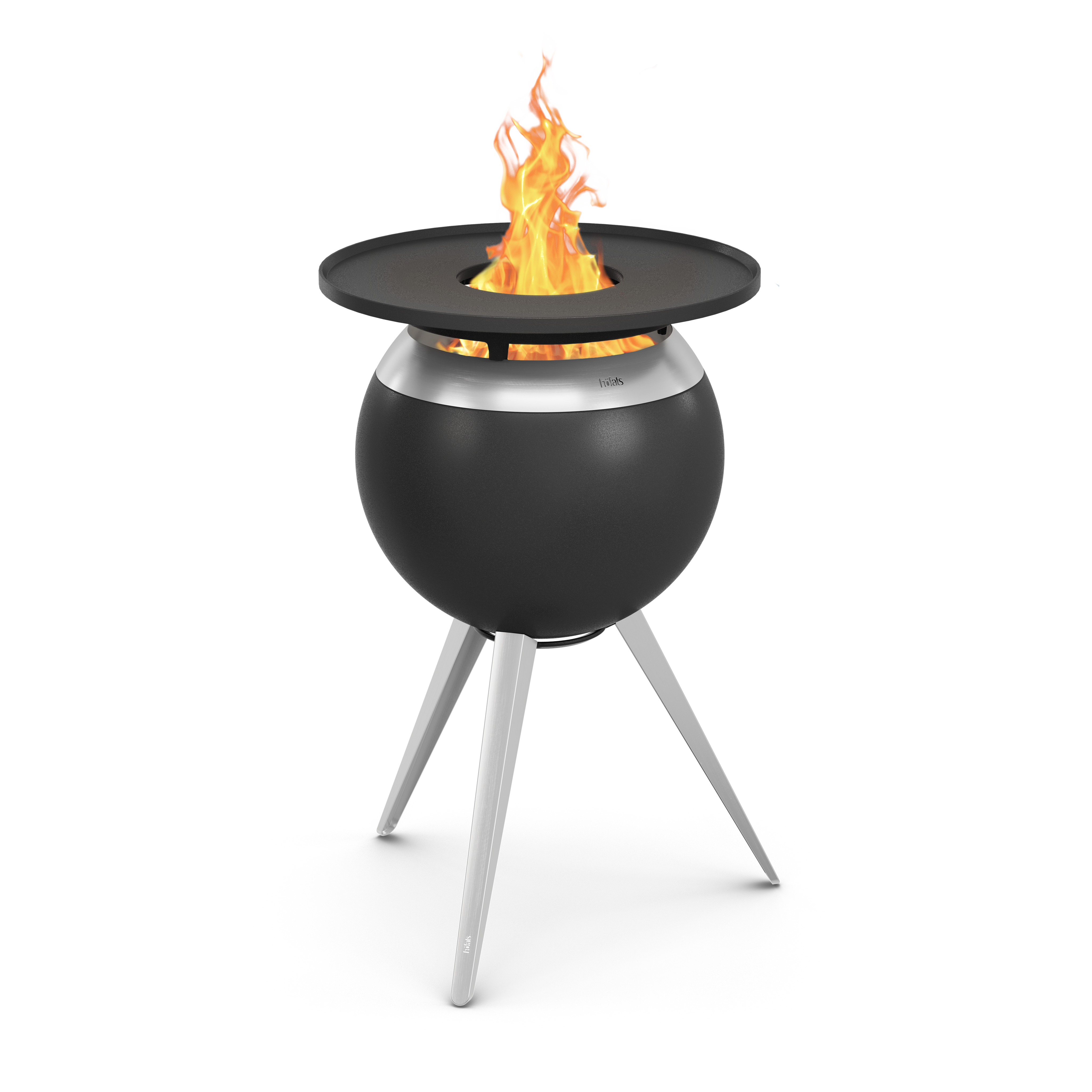 höfats MOON 45 Plancha Grillset Hoog