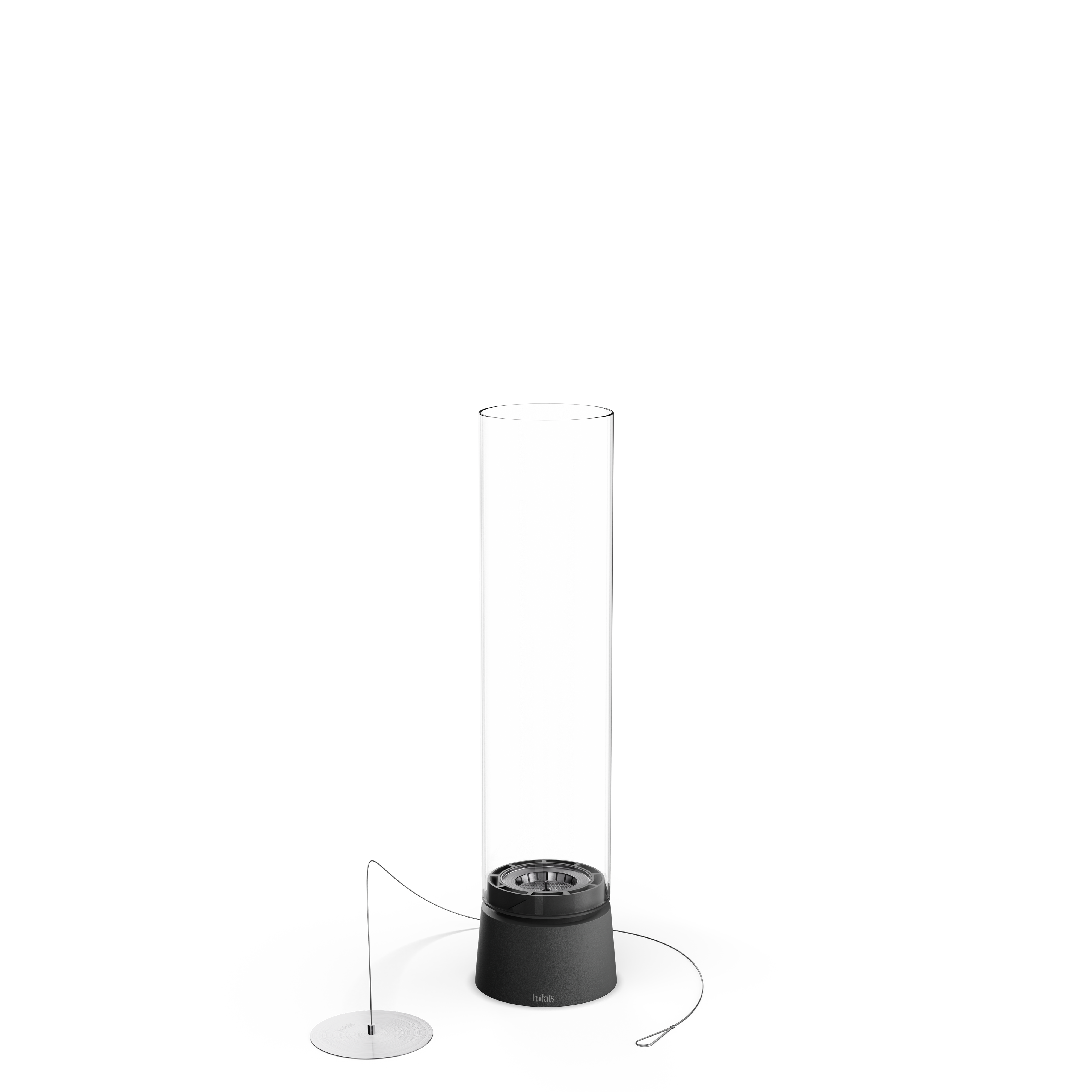 Bio-ethanol Tafelhaard SPIN air 900 Mat Zwart