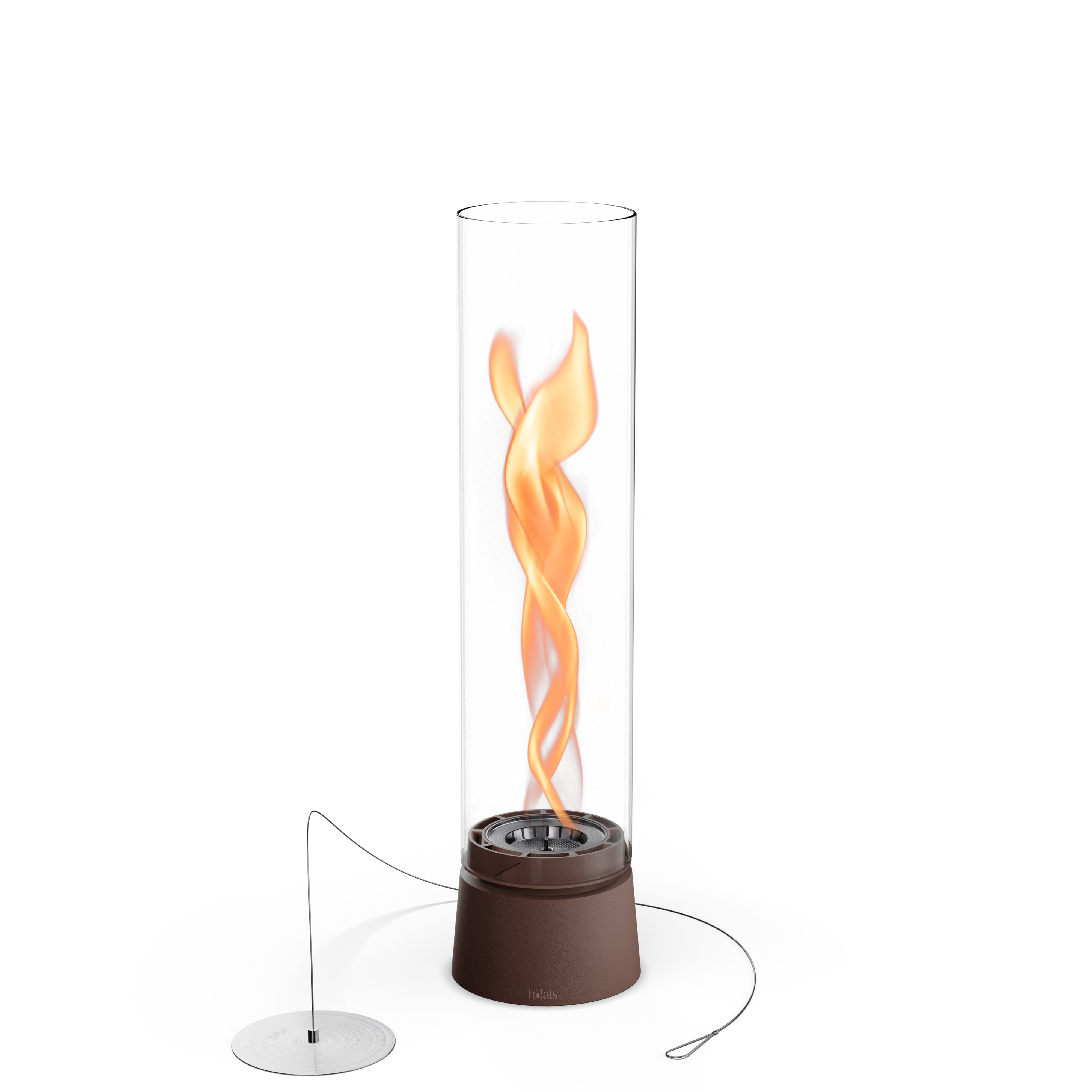 Bio-ethanol Tafelhaard SPIN air 1200 Roestbruin