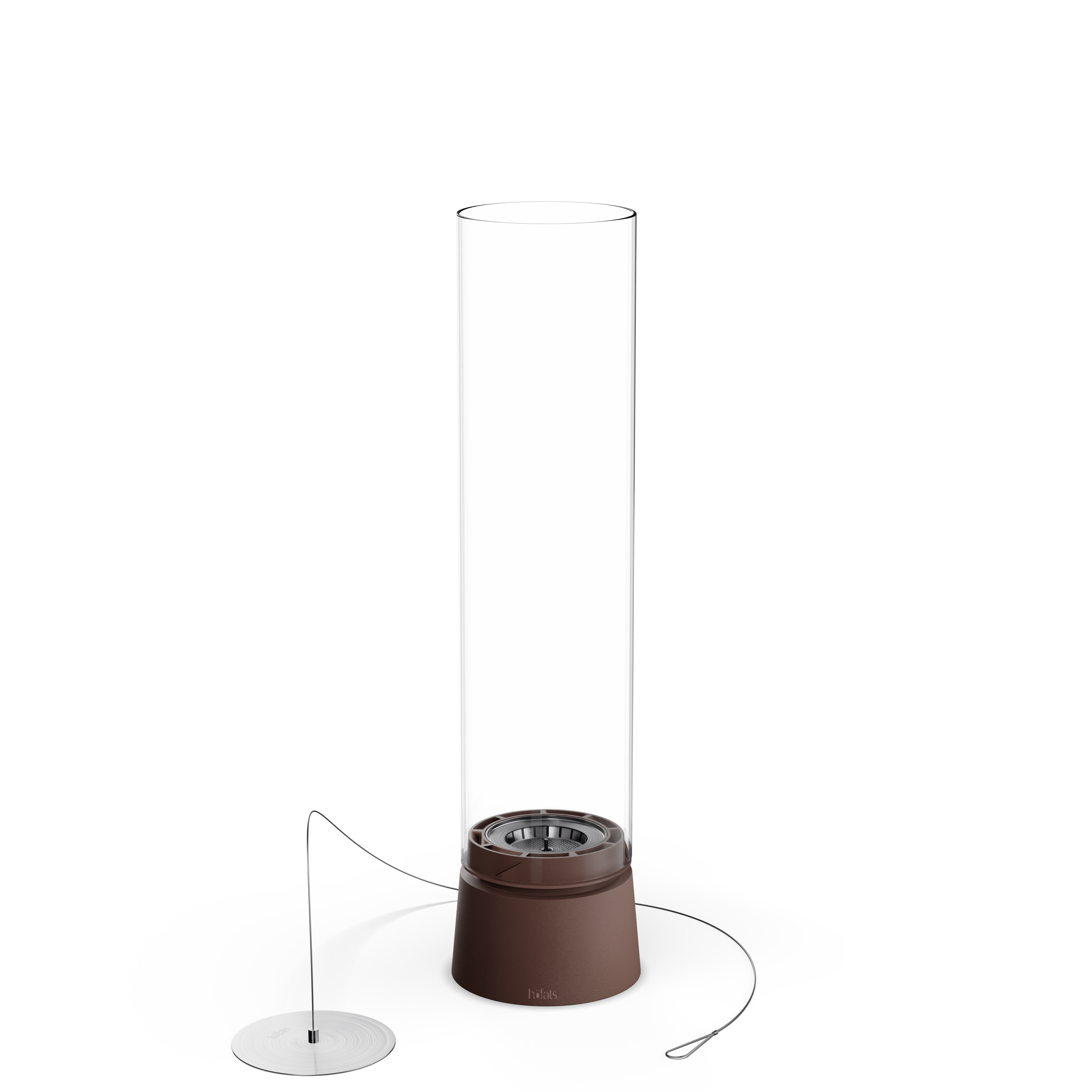Bio-ethanol Tafelhaard SPIN air 1200 Roestbruin