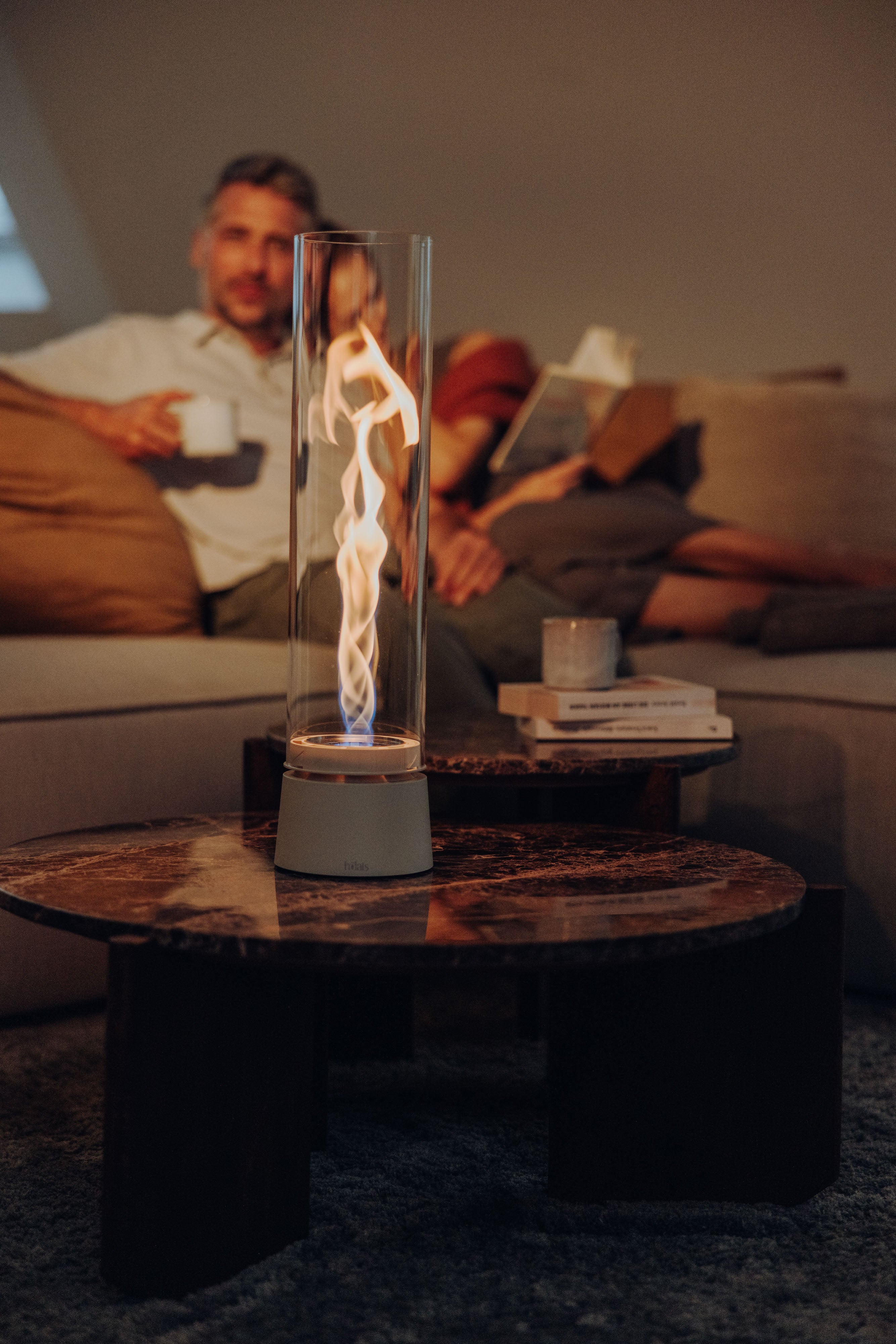 Bio-ethanol Tafelhaard SPIN air 900 Crème
