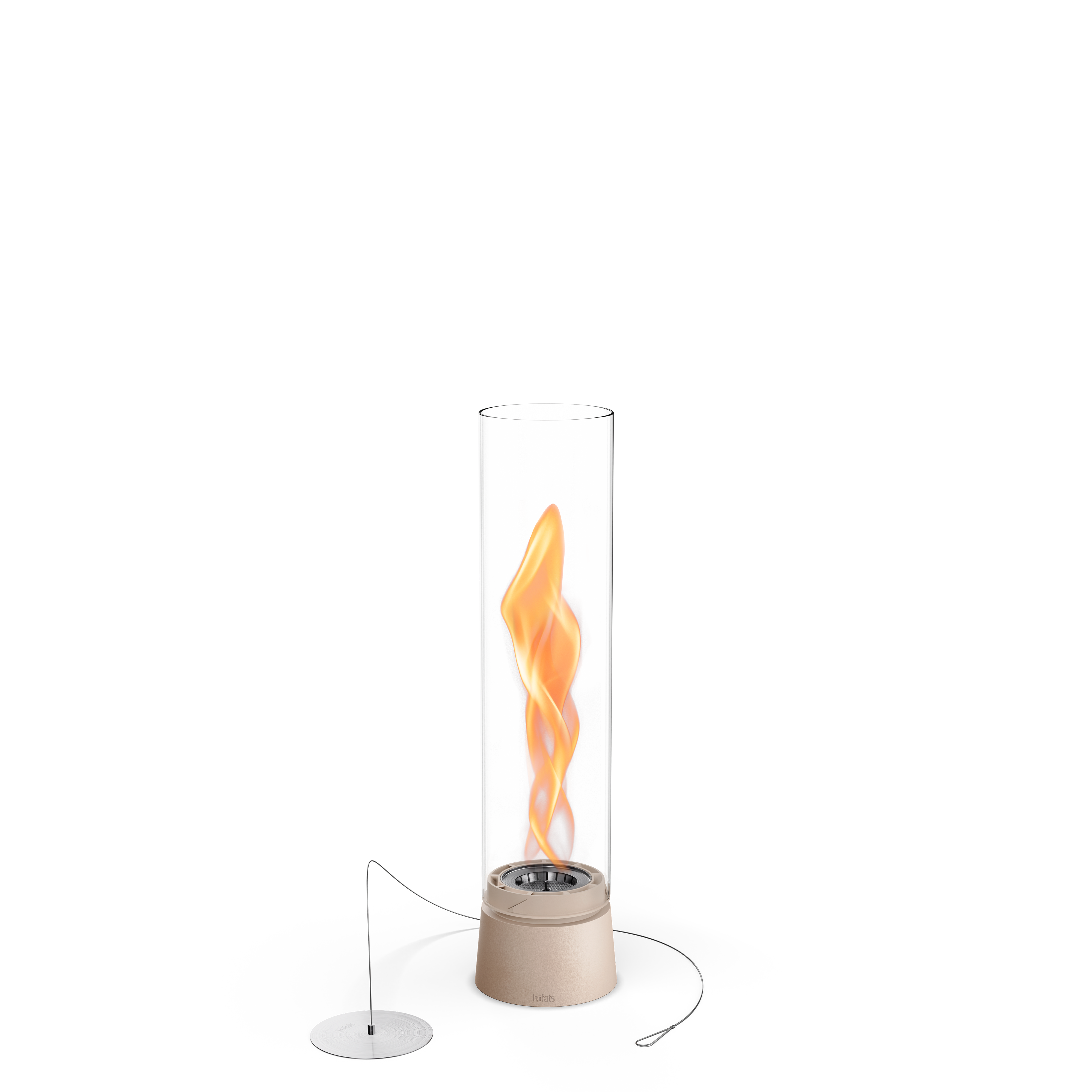 Bio-ethanol Tafelhaard SPIN air 900 Zandkleur