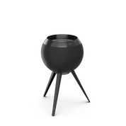 höfats MOON 45 Plancha Grillset Hoog Volledig Zwart