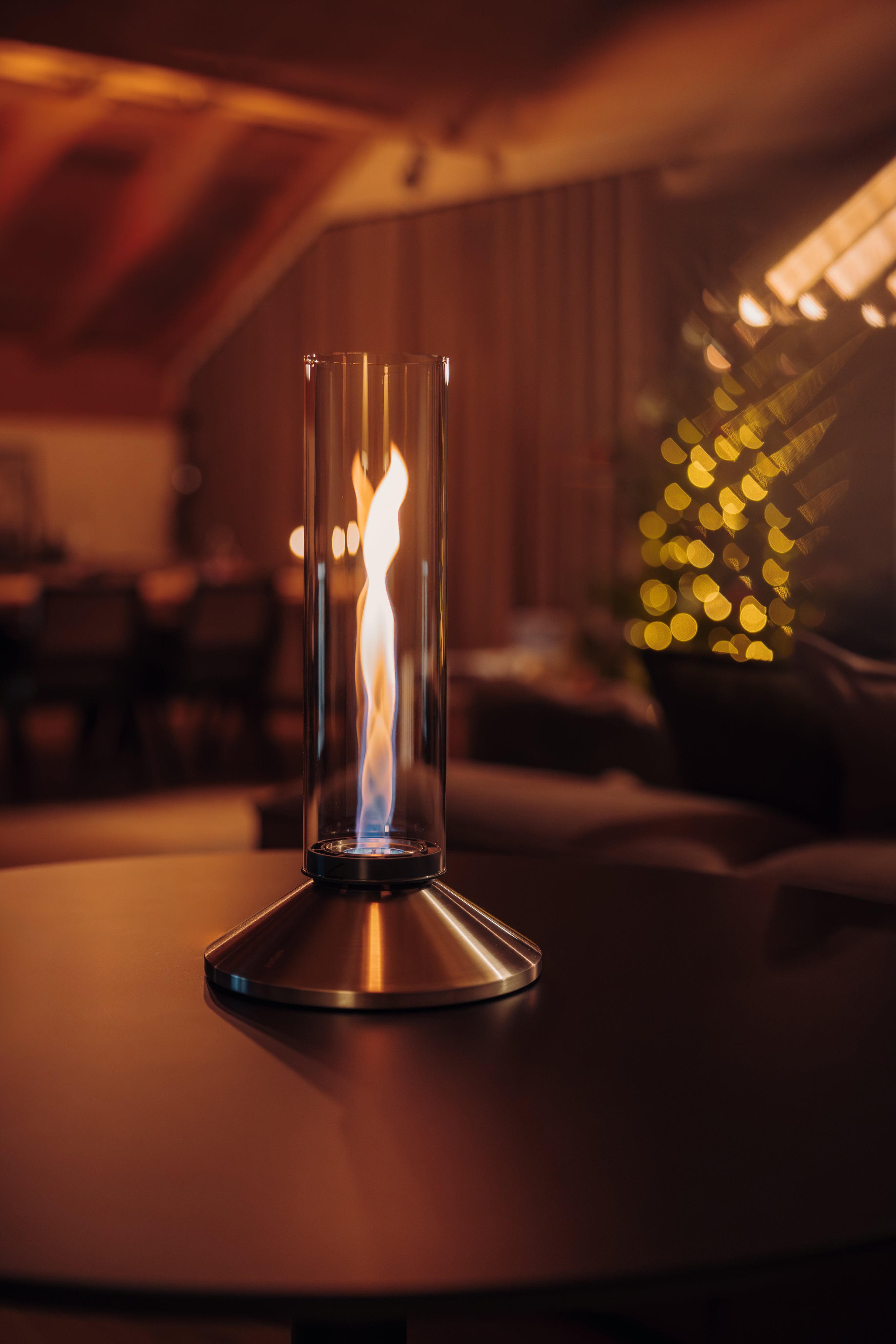 Bio-ethanol Tafelhaard SPIN X 900 Zilver