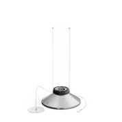 Bio-ethanol Tafelhaard SPIN X 1200 Zilver