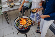 höfats MOON 45 Plancha Grillset Hoog Volledig Zwart