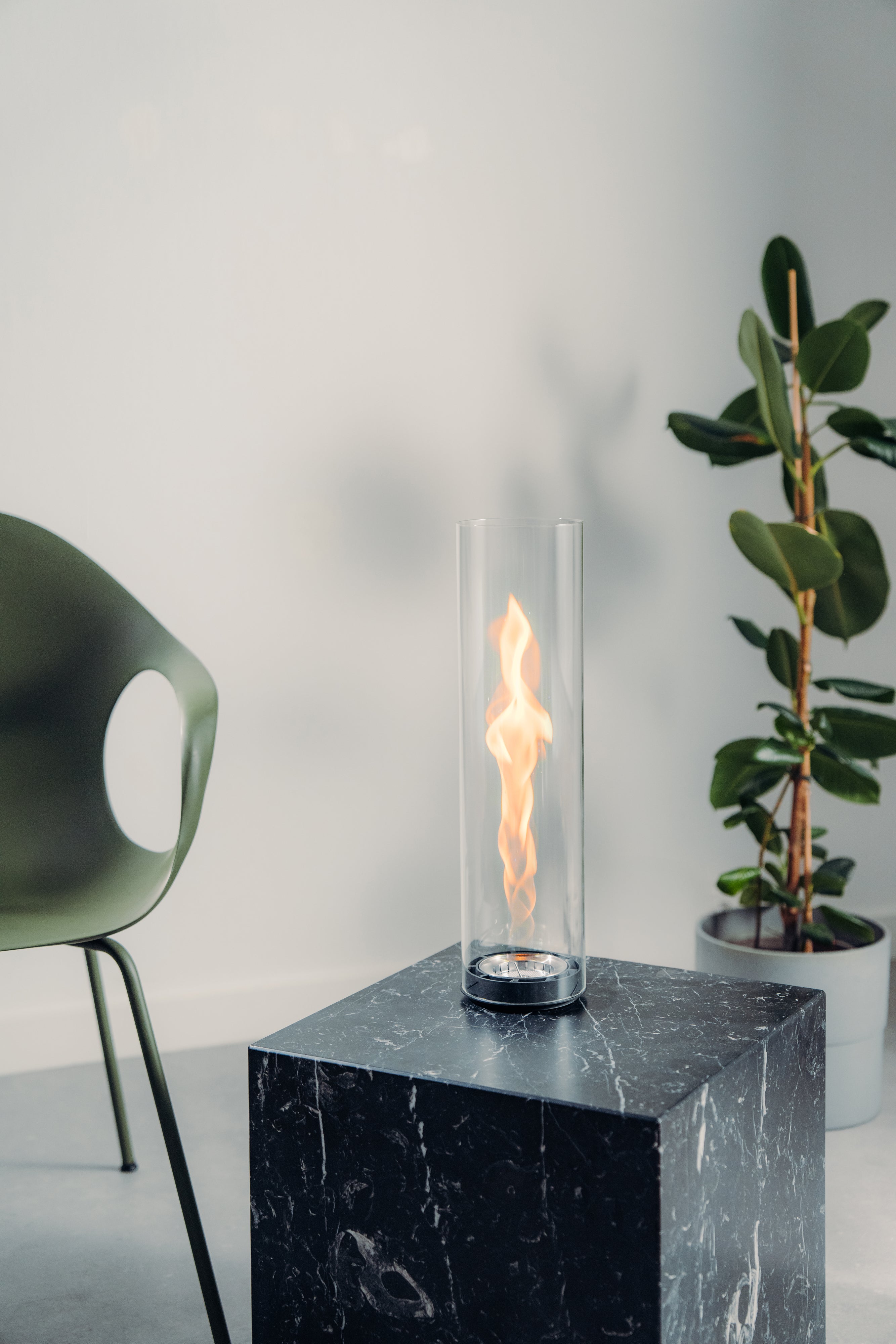Bio-ethanol Tafelhaard SPIN air 1200 Volledig Zwart