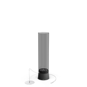 Bio-ethanol Tafelhaard SPIN air 900 Volledig Zwart