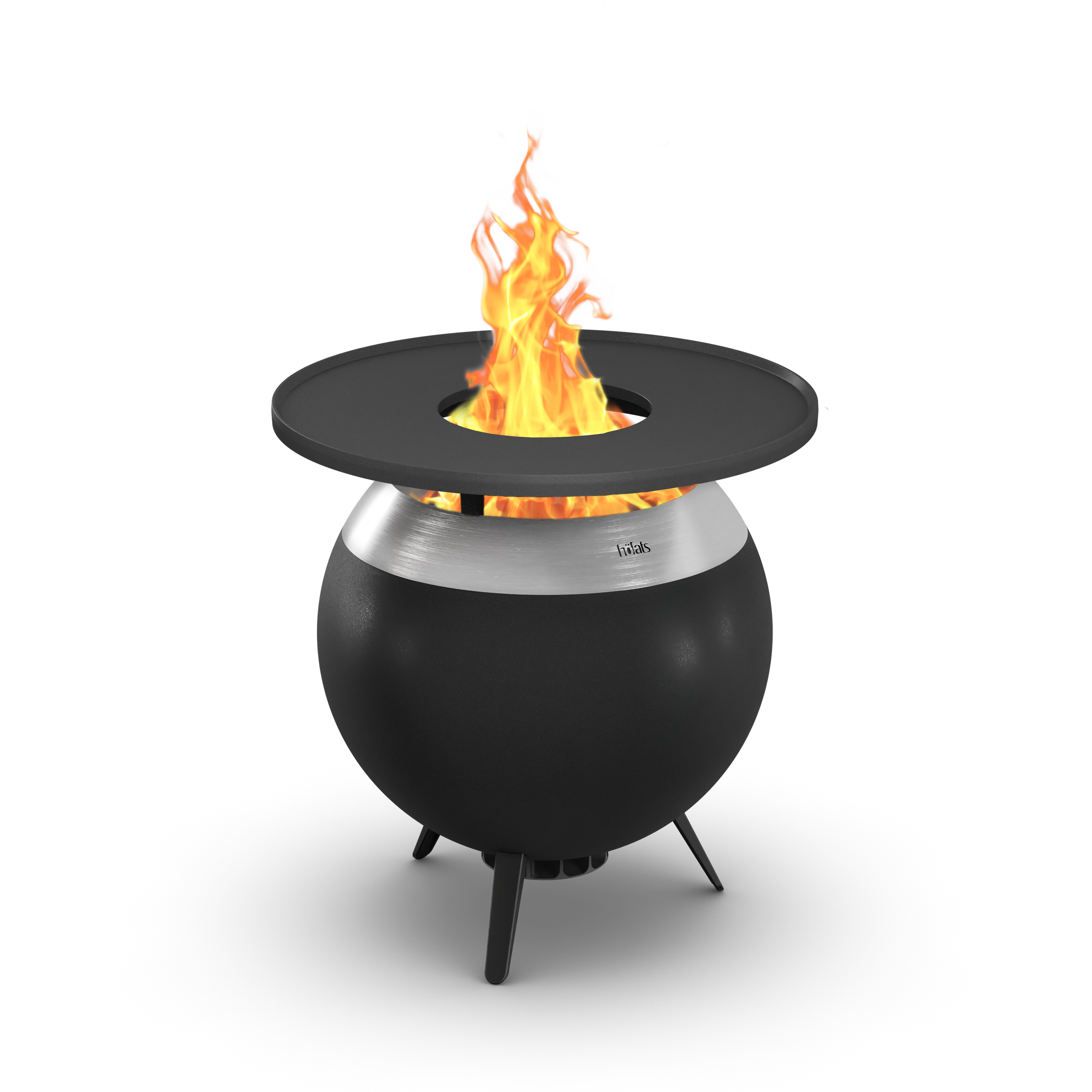 höfats MOON 45 Plancha Grillset Laag