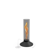 Bio-ethanol Tafelhaard SPIN X 900 Volledig Zwart