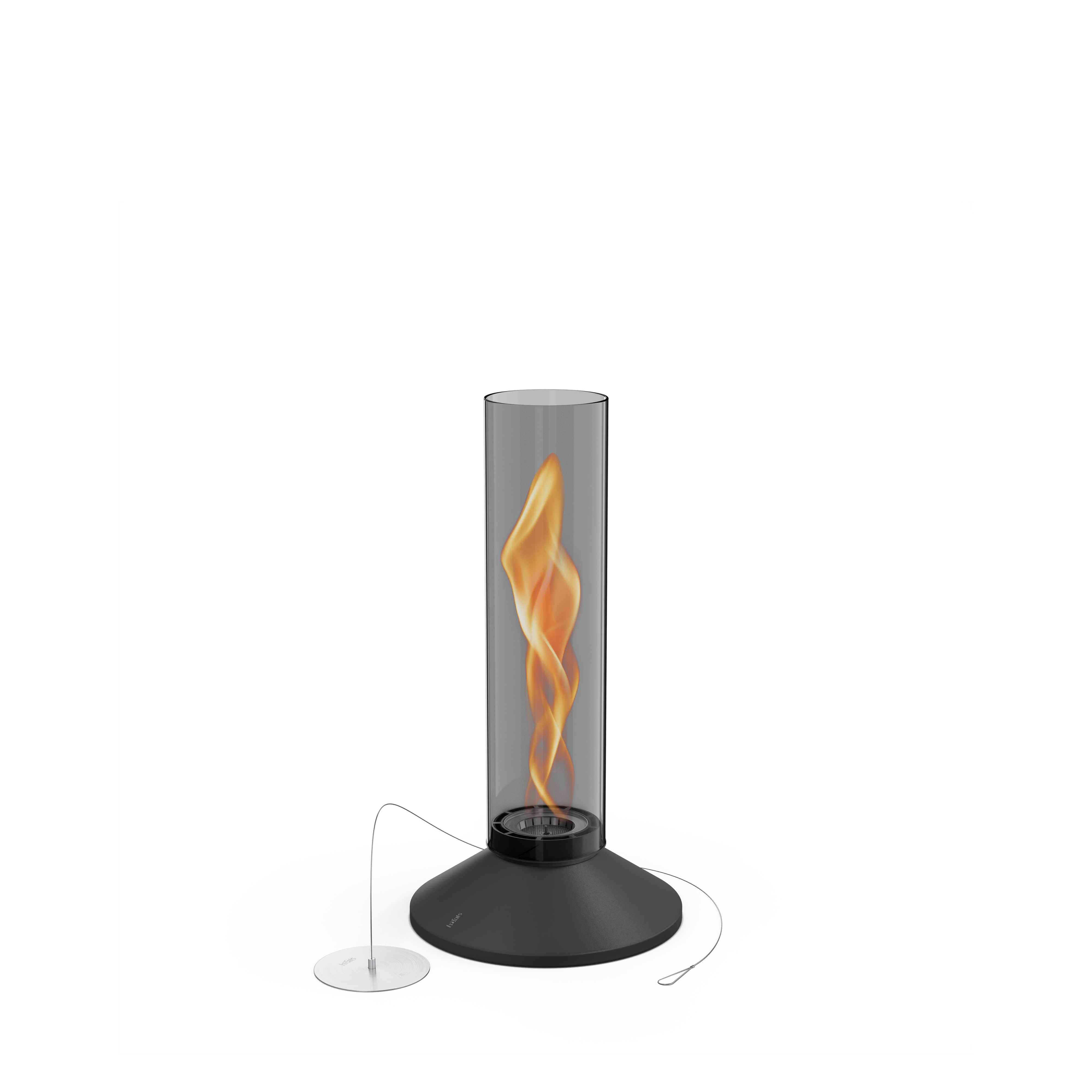 Bio-ethanol Tafelhaard SPIN X 900 Volledig Zwart