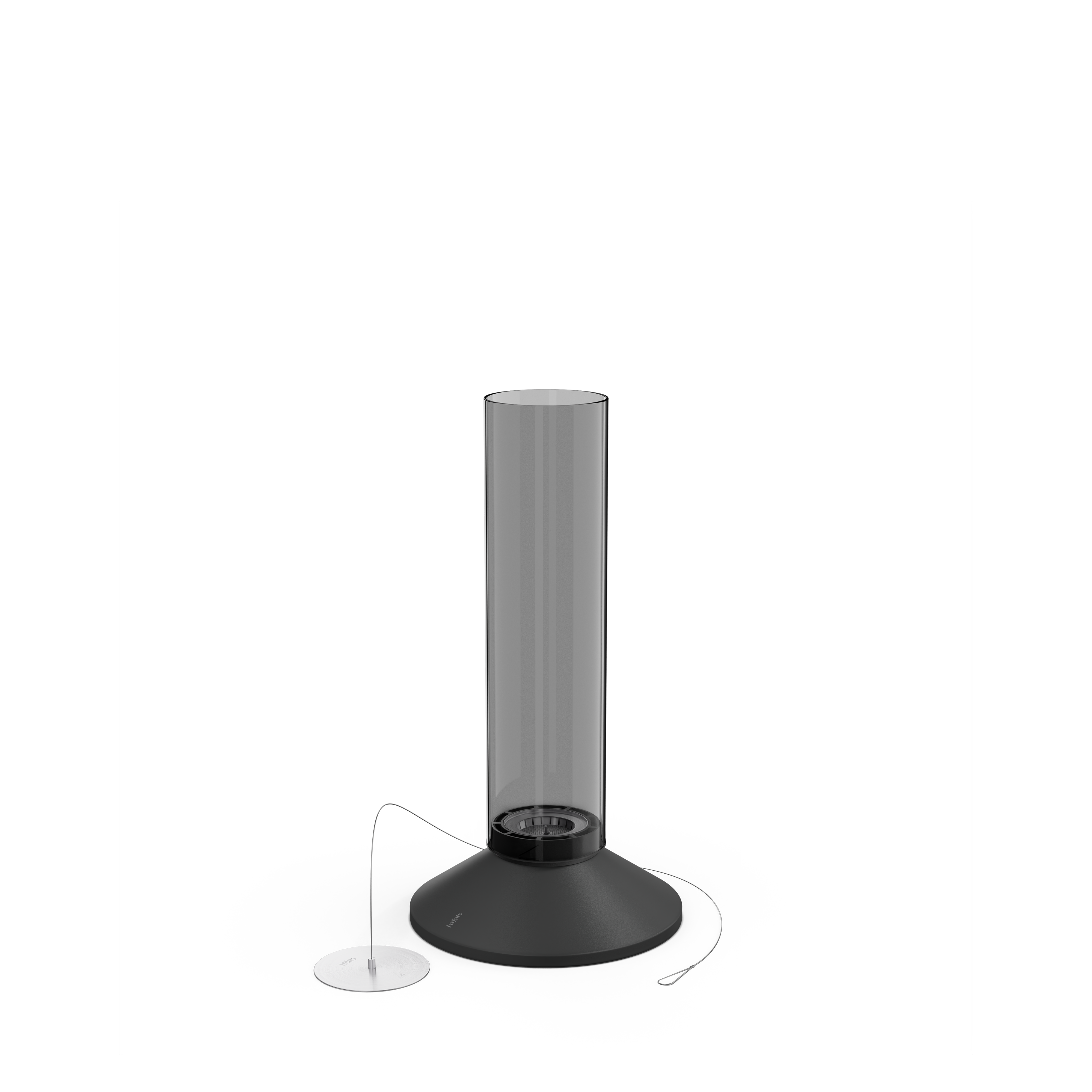 Bio-ethanol Tafelhaard SPIN X 900 Volledig Zwart