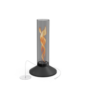 Bio-ethanol Tafelhaard SPIN X 1200 Volledig Zwart