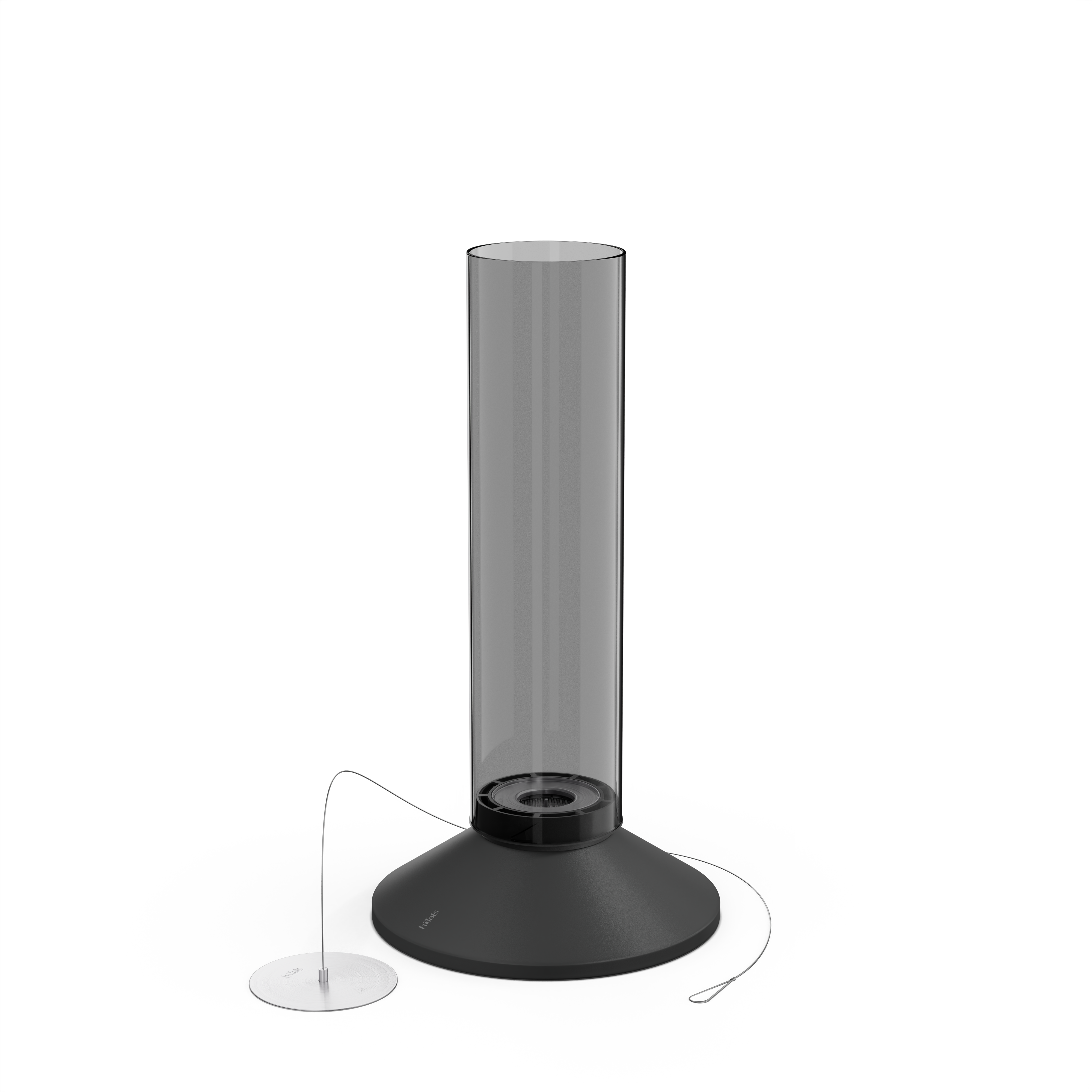 Bio-ethanol Tafelhaard SPIN X 1200 Volledig Zwart