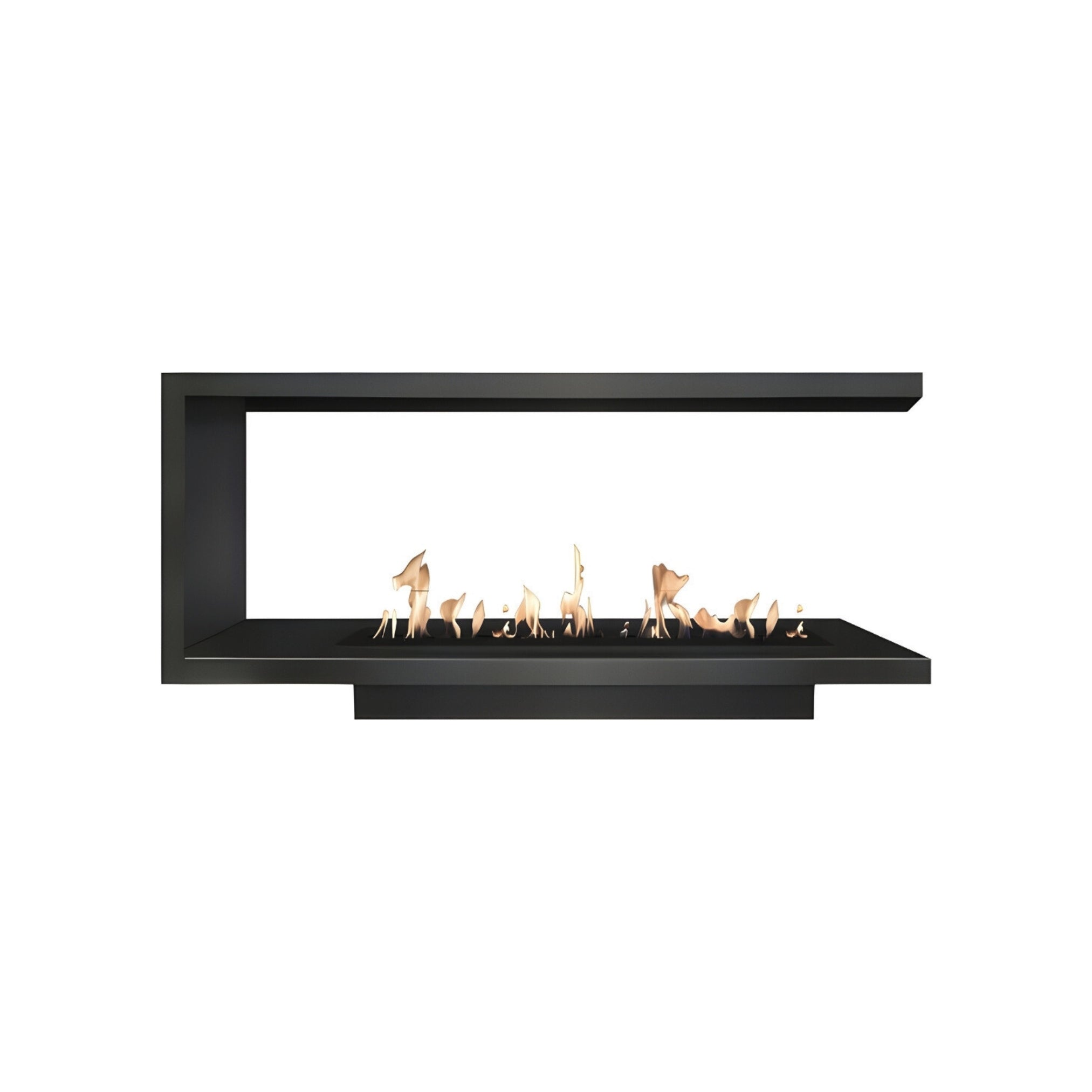 Saint U Vorm Driezijdig Inbouwhaard 100 cm - Holdbarefires