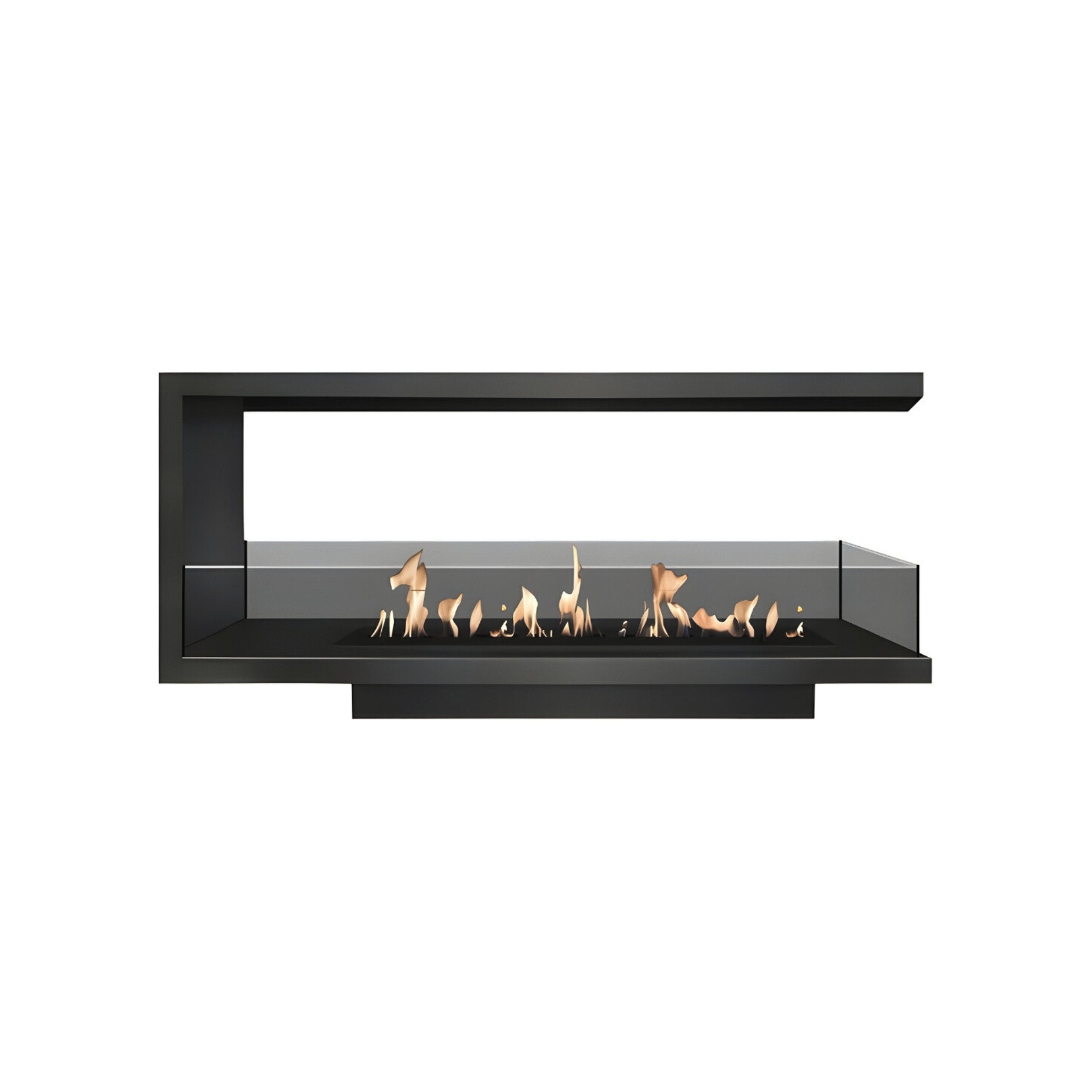 Saint U Vorm Driezijdig Inbouwhaard 100 cm - Holdbarefires