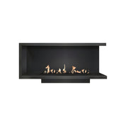Base Rechts Inbouwhoekhaard 100 cm - Holdbarefires