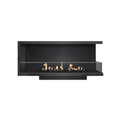 Base Rechts Inbouwhoekhaard 100 cm - Holdbarefires