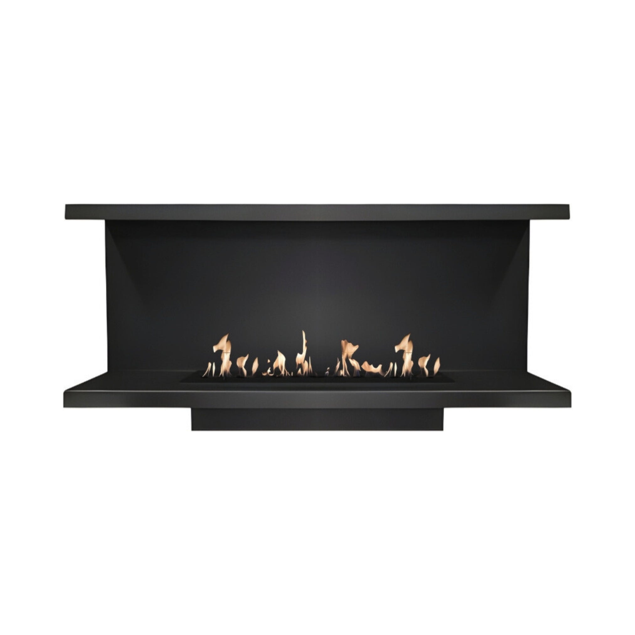 Made Driezijdig Inbouwhaard 110 cm - Holdbarefires