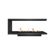 Saint U Vorm Driezijdig Inbouwhaard 110 cm - Holdbarefires