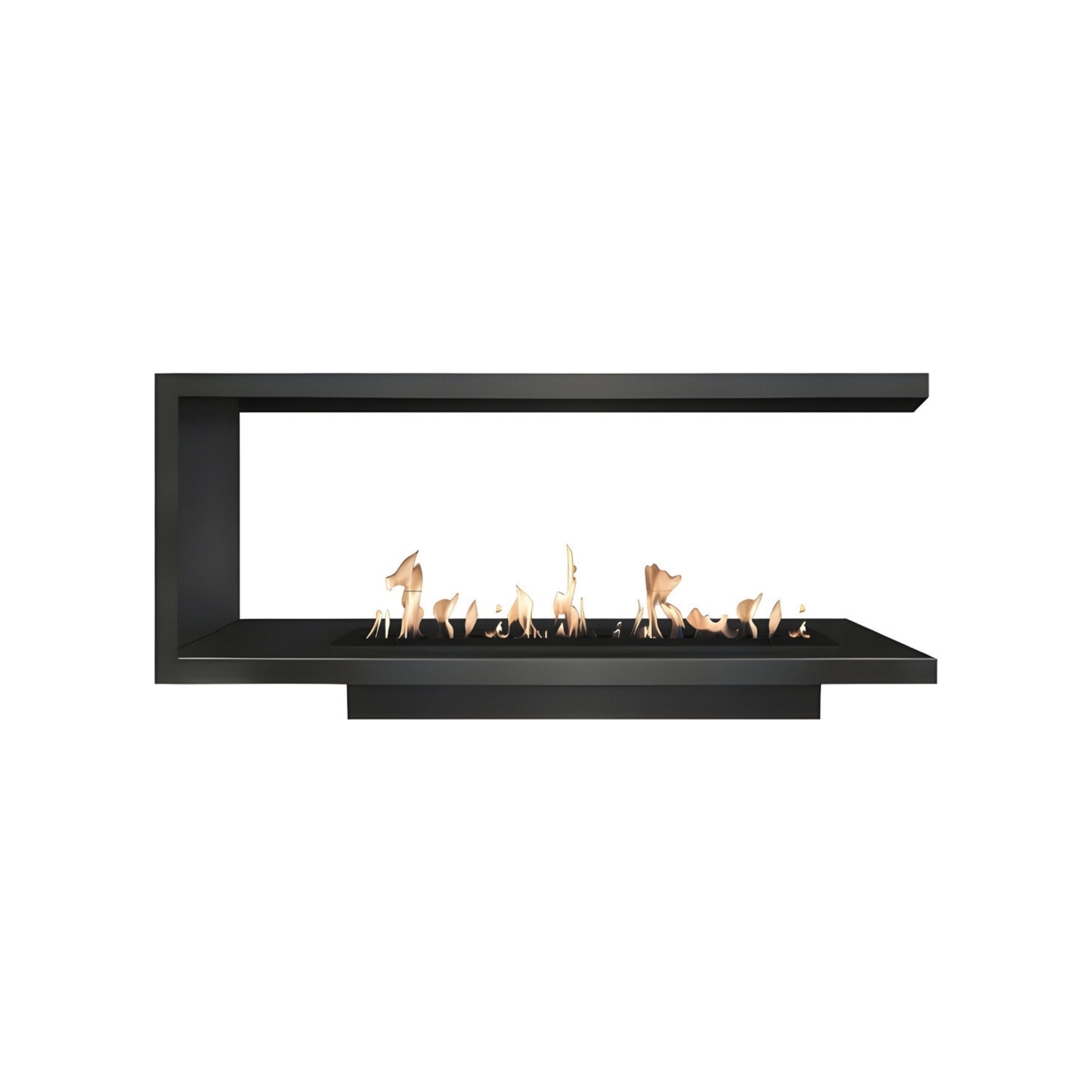 Saint U Vorm Driezijdig Inbouwhaard 110 cm - Holdbarefires