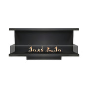 Made Driezijdig Inbouwhaard 110 cm - Holdbarefires