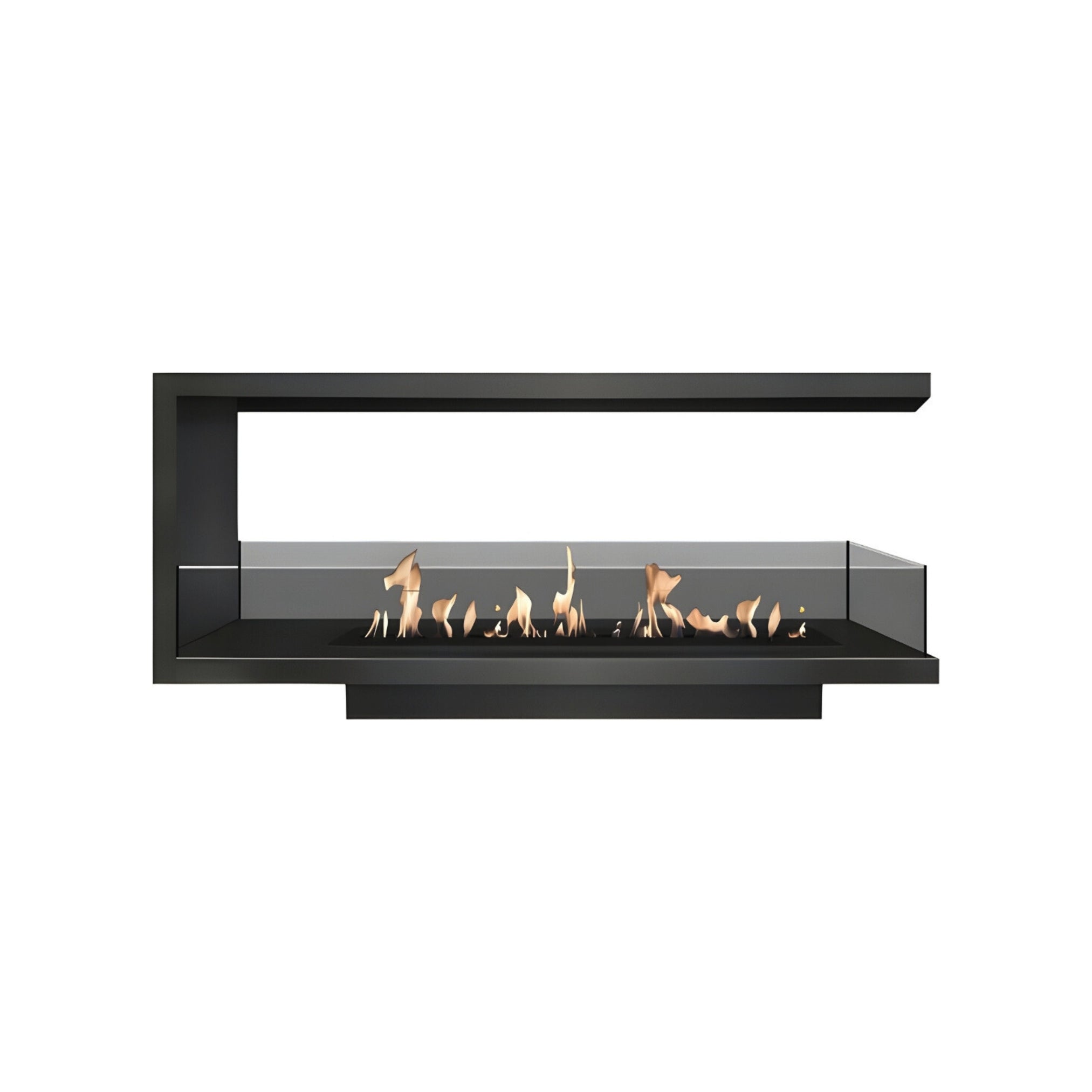 Saint U Vorm Driezijdig Inbouwhaard 110 cm - Holdbarefires