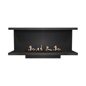 Made Driezijdig Inbouwhaard 120 cm - Holdbarefires