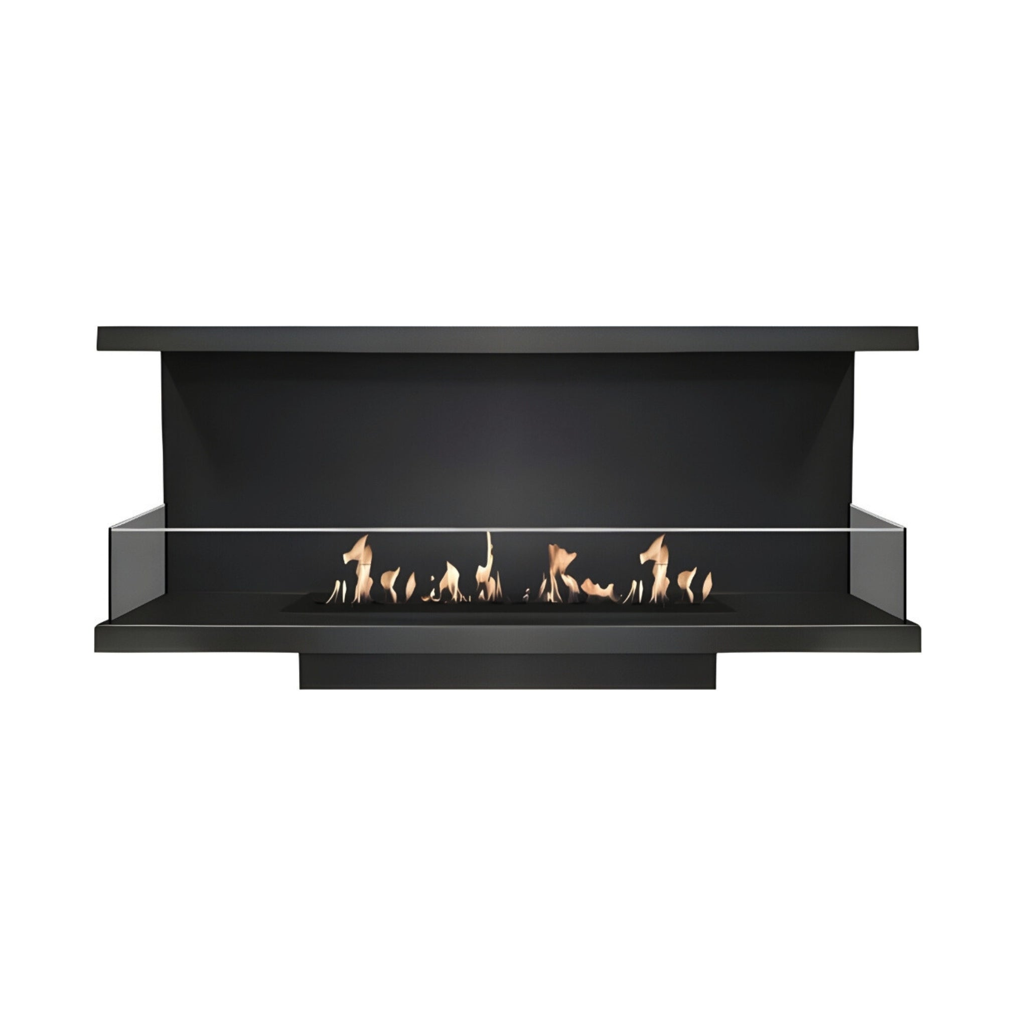 Made Driezijdig Inbouwhaard 120 cm - Holdbarefires