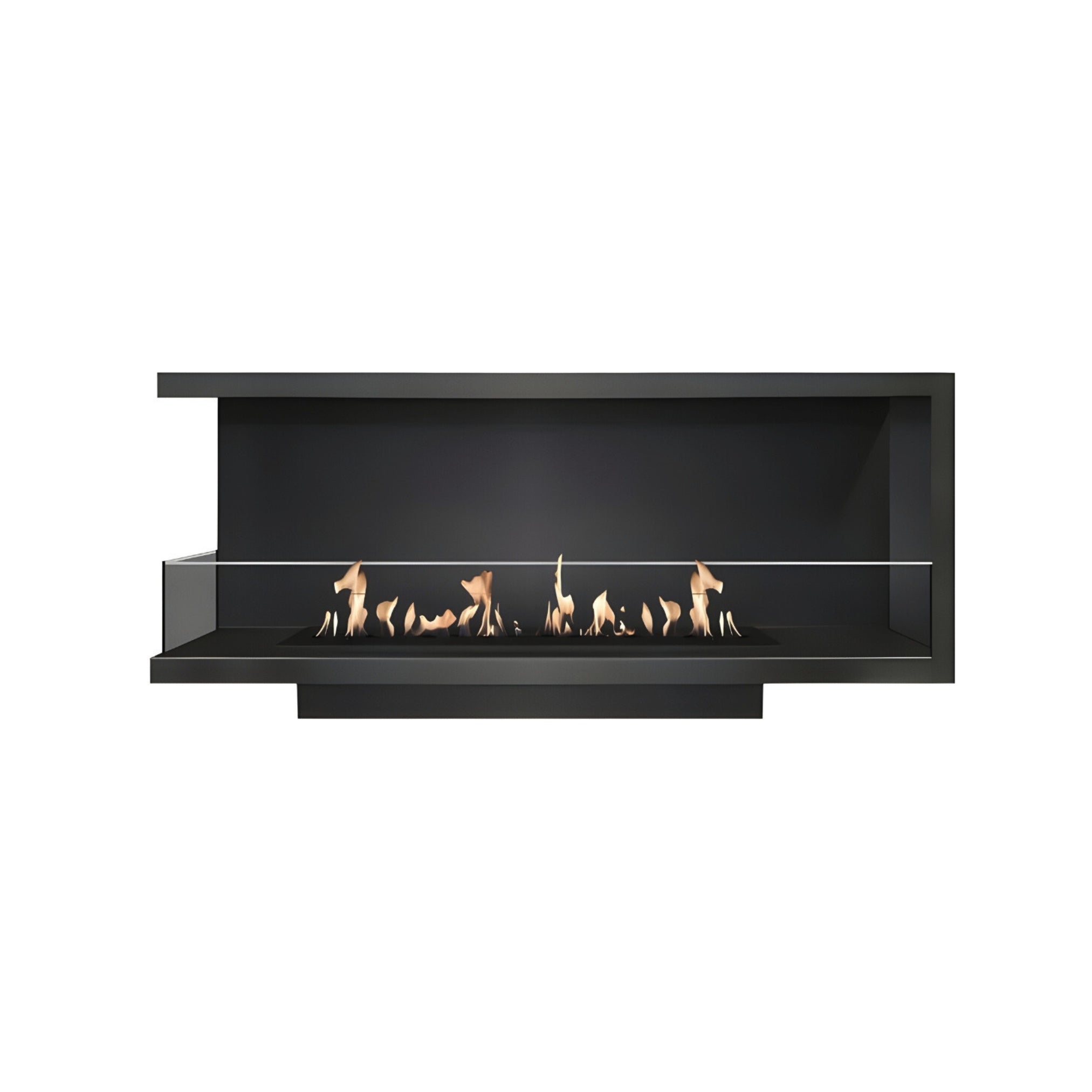 Base Links Inbouwhoekhaard 130 cm - Holdbarefires