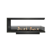 Saint U Vorm Driezijdig Inbouwhaard 130 cm - Holdbarefires
