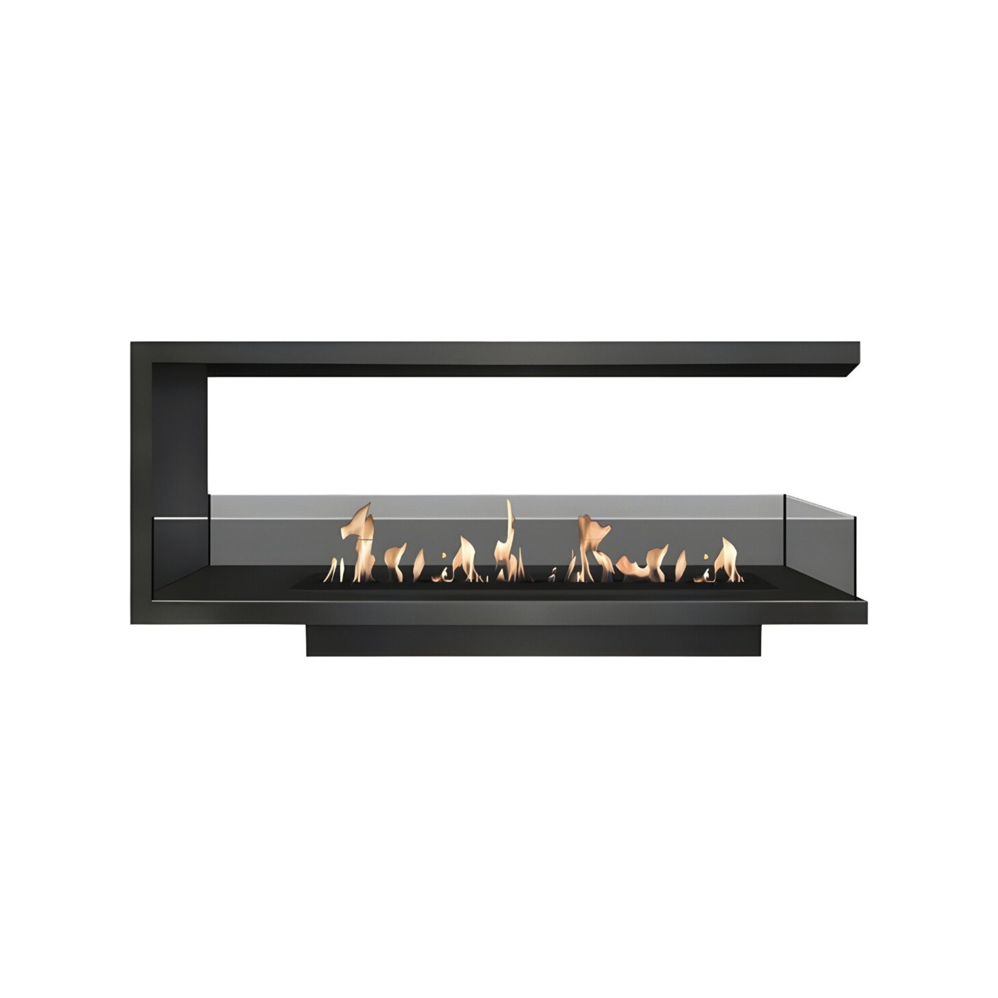 Saint U Vorm Driezijdig Inbouwhaard 130 cm - Holdbarefires
