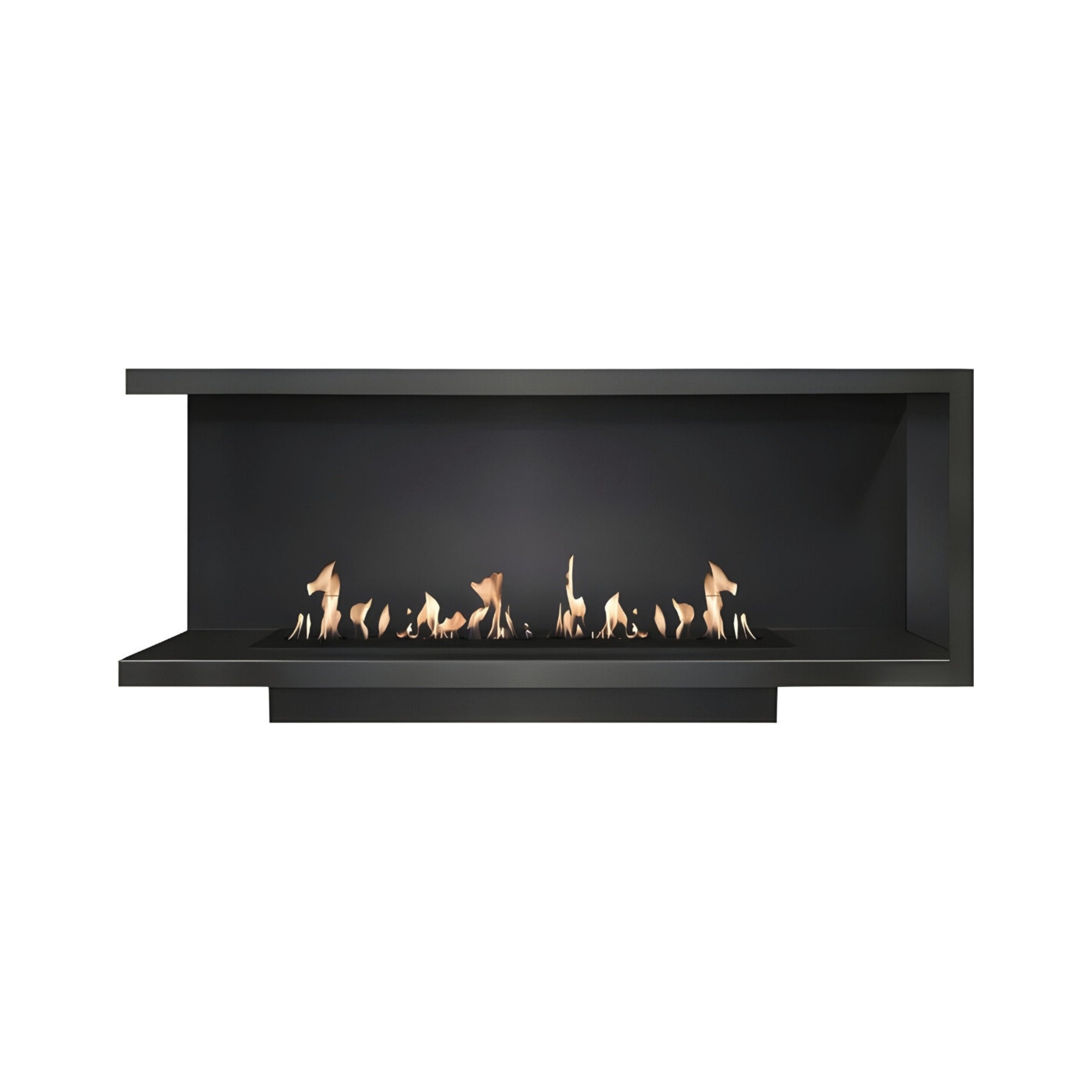 Base Links Inbouwhoekhaard 150 cm - Holdbarefires