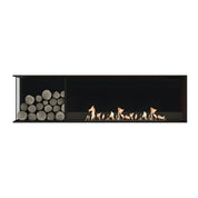 Main Deluxe Links Inbouwhaard 160 cm - Holdbarefires