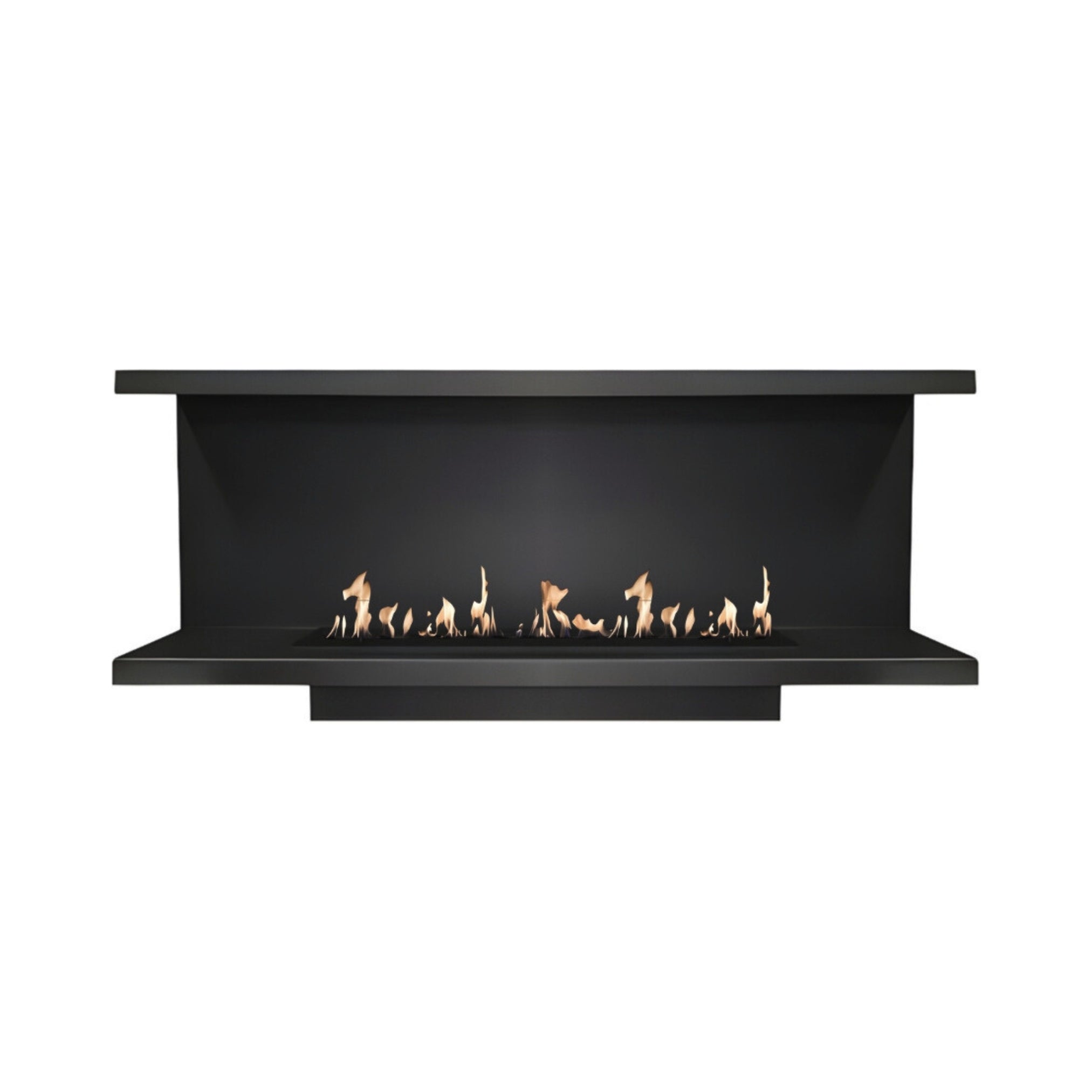 Made Driezijdig Inbouwhaard 160 cm - Holdbarefires