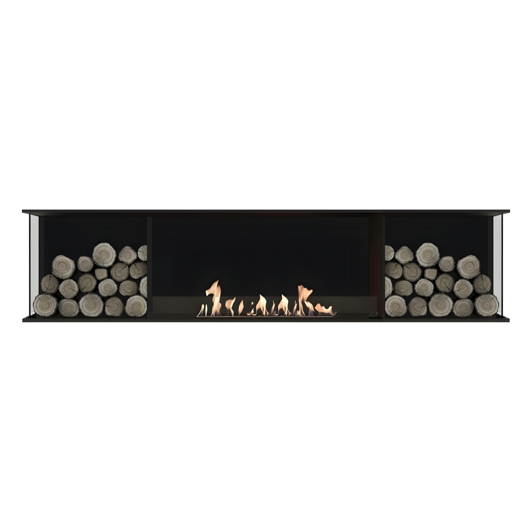Main Deluxe Double Inbouwhaard 160 cm - Holdbarefires