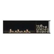 Main Deluxe Rechts Inbouwhaard 160 cm - Holdbarefires